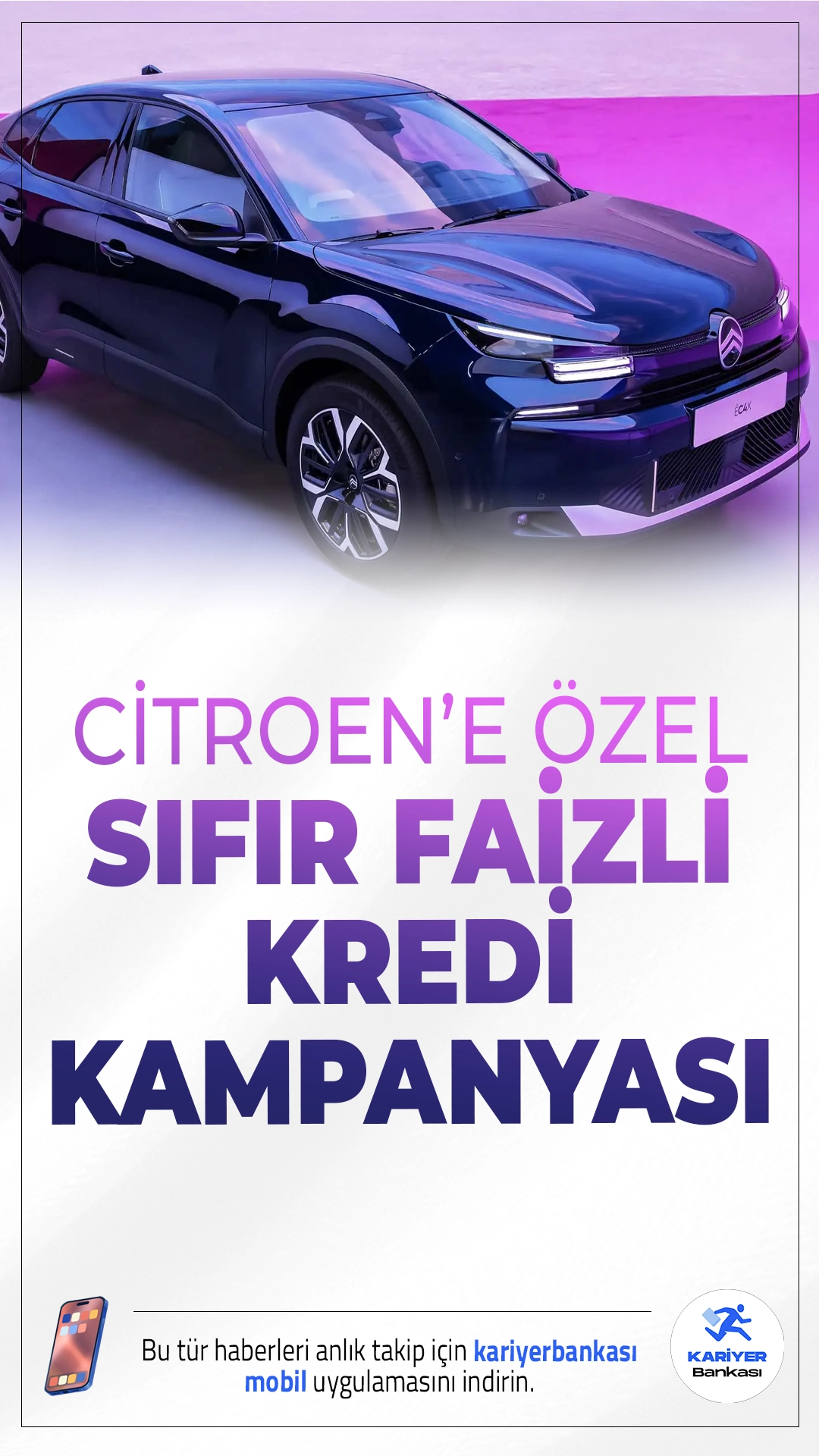 Citroen’den Temmuz Ayına Özel Sıfır Faizli Kredi Kampanyası Başladı!Temmuz ayında Citroen'in tüm modelleri için geçerli sıfır faizli kredi kampanyası, otomobil sahibi olmayı kolaylaştırıyor.