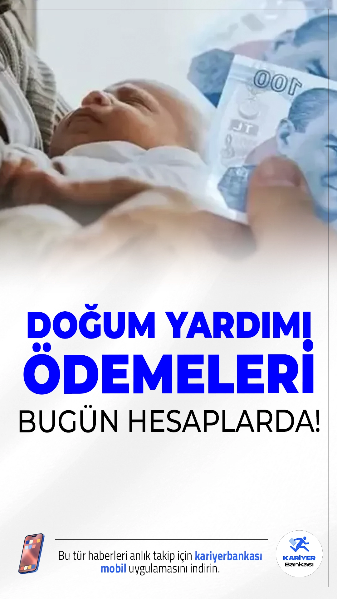 Temmuz Ayı Doğum Yardımı Ödemeleri Hesaplara Yatırılıyor.Aile ve Sosyal Hizmetler Bakanı Mahinur Özdemir Göktaş, Temmuz 2025 doğum yardımı ödemelerinin bugün itibarıyla annelerin hesaplarına yatırıldığını açıkladı.
