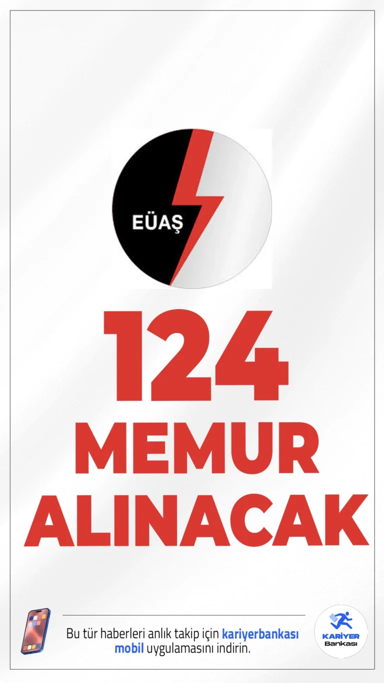 Elektrik Üretim A.Ş. (EÜAŞ) 124 Memur Alımı Yapacak.KPSS 2025/1 tercihleri ile Elektrik Üretim A.Ş. Genel Müdürlüğüne lisans mezunlarından olmak üzere memur, mühendis ve avukat ünvanlarında memur alımı yapılacak. Tercih yapacak adayların belirtilen şartları, nitelik kodları ve özel koşulları dikkatle incelemesi gerekmektedir.