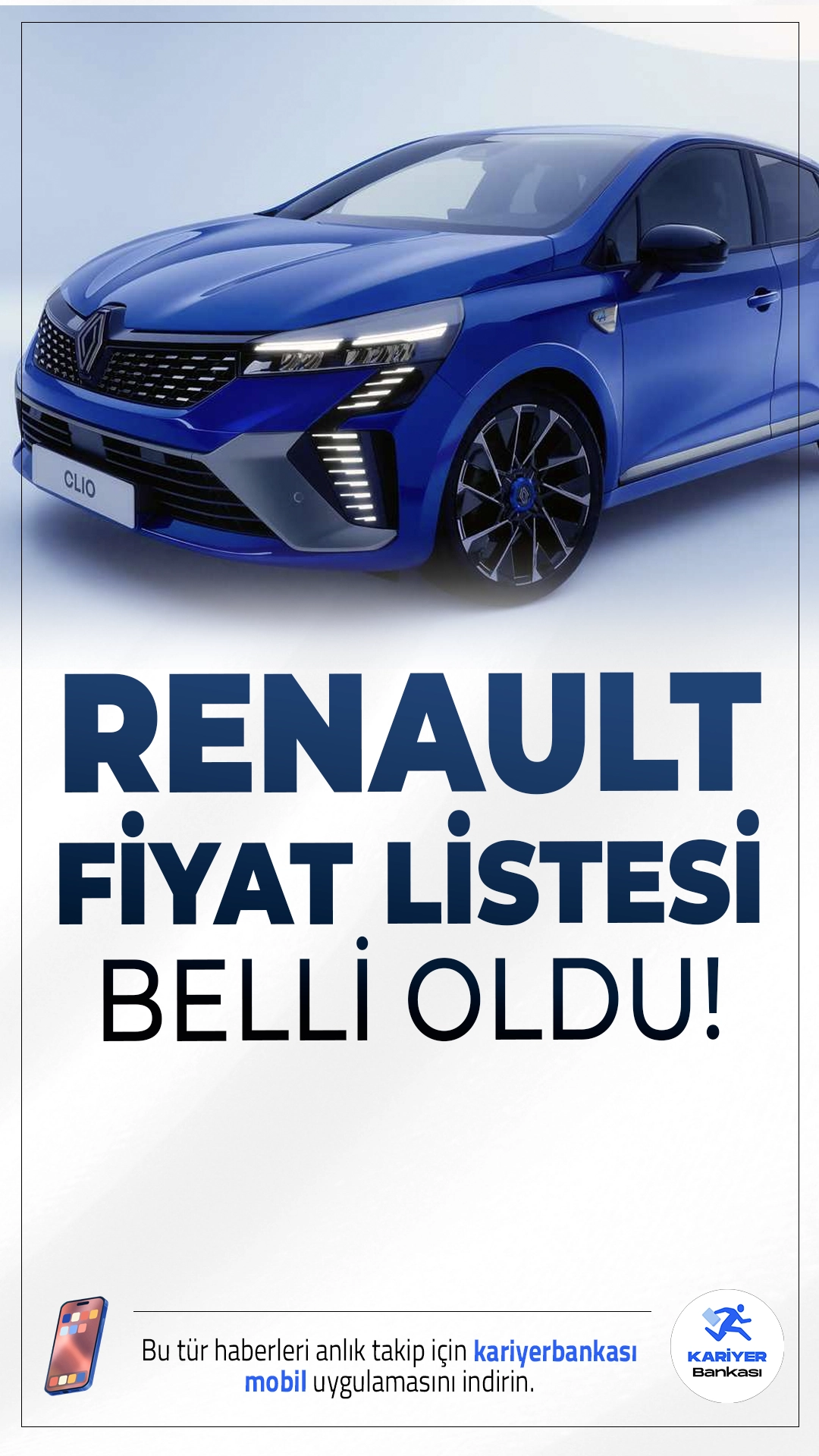 Renault Temmuz 2025 Fiyat Listesi Yayımlandı.Temmuz ayıyla birlikte Renault sıfır araç fiyatlarında dikkat çeken artışlar yaşandı. Clio'dan Austral'e kadar birçok modelde 60 bin TL'yi aşan zamlar görüldü.