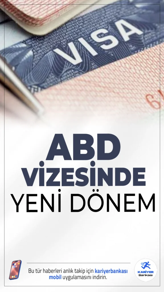 ABD Vizesinde Yeni Dönem.ABD vizesine başvuranlar için önemli bir değişiklik yürürlüğe girdi: Sosyal medya hesaplarının gizlilik ayarları artık "herkese açık" olmak zorunda.
