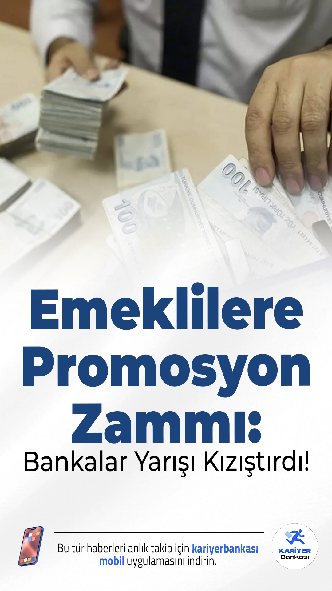 Emeklilere Promosyon Zammı: Bankalar Yarışı Kızıştırdı!Emekli promosyonlarına Temmuz sonunda yeni zam geldi. Bazı bankalar emeklilere 45 bin TL’ye varan ödemeler yaparken, yeni zamların da yolda olduğu bildirildi.