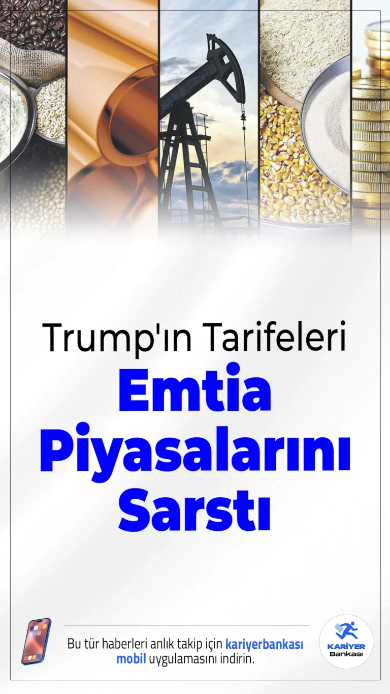 Trump'ın Tarifeleri Emtia Piyasalarını Sarstı.Trump’ın ithalat tarifeleri ve küresel gelişmeler emtia piyasalarında büyük dalgalanmalara yol açtı, bakır fiyatları rekor kırarken buğday değer kaybetti.