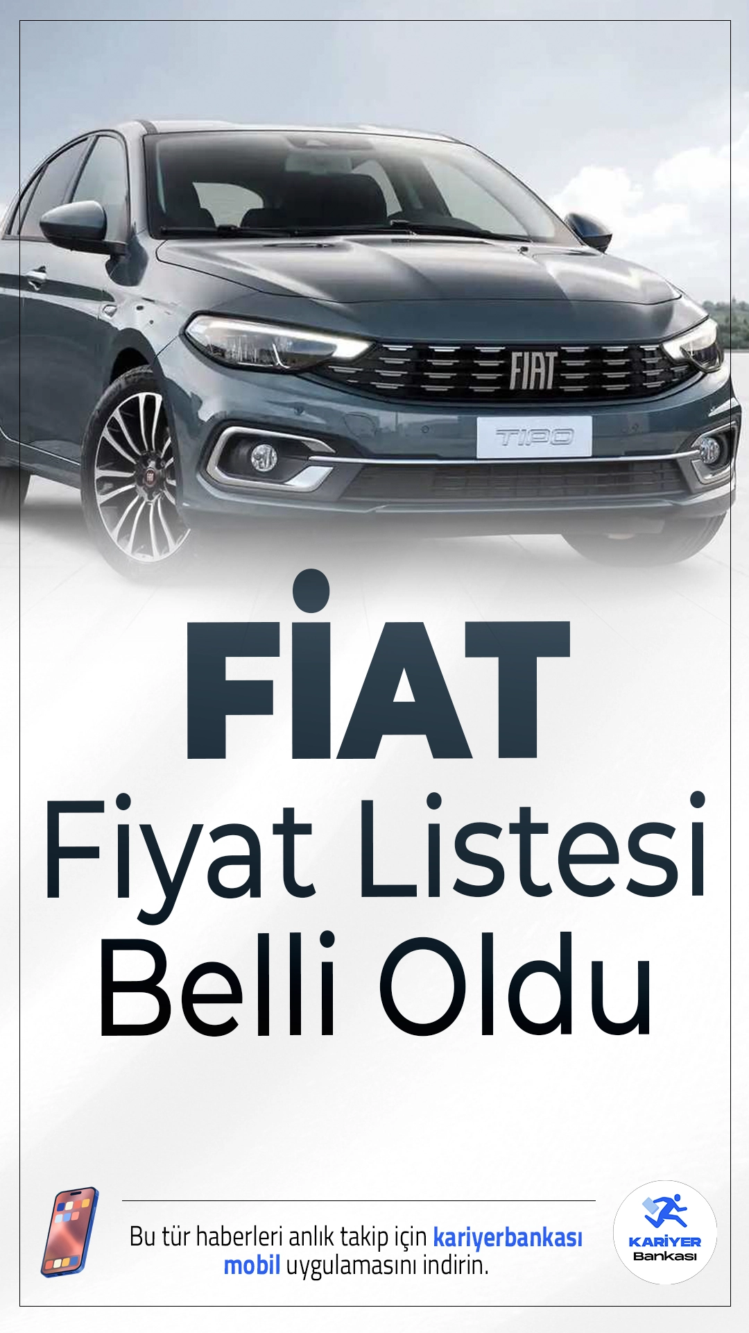 Fiat Temmuz 2025 Fiyat Listesi Belli Oldu.Fiat, Temmuz 2025 itibarıyla güncel binek ve ticari araç fiyatlarını duyurdu. Yeni listede Egea modelleri uygun başlangıç fiyatlarıyla dikkat çekerken, fiyatlara büyük oranda zam yapılmadı.