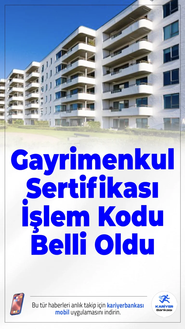 Gayrimenkul Sertifikası İşlem Kodu Belli Oldu.Başakşehir'deki Damla Kent projesi için geliştirilen Gayrimenkul Sertifikası, 4-8 Ağustos tarihleri arasında "DMLKT" işlem kodu ile Borsa İstanbul’da yatırımcıların erişimine sunulacak.