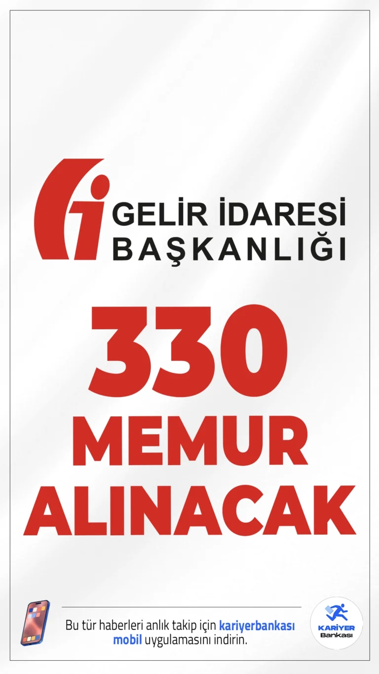 Gelir İdaresi Başkanlığı (GİB) 330 Memur Alımı Yapacak.ÖSYM resmi sayfası üzerinden KPSS 2025/1 tercih kılavuzunun yayımlanmasıyla, GİB'e ortaöğretim, ön lisans ve lisans mezunlarından teknisyen, koruma ve güvenlik görevlisi, hizmetli, şoför, aşçı, tekniker ve avukat olmak üzere merkezi atama ile memur alımı yapılacağı aktarıldı. Başvuru yapacak adayların kılavuzu dikkatle incelemesi gerektiği kaydedilirken, adayların her ünvan için belirtilen nitelik kodlarına göre tercih yapması gerektiği belirtildi. 