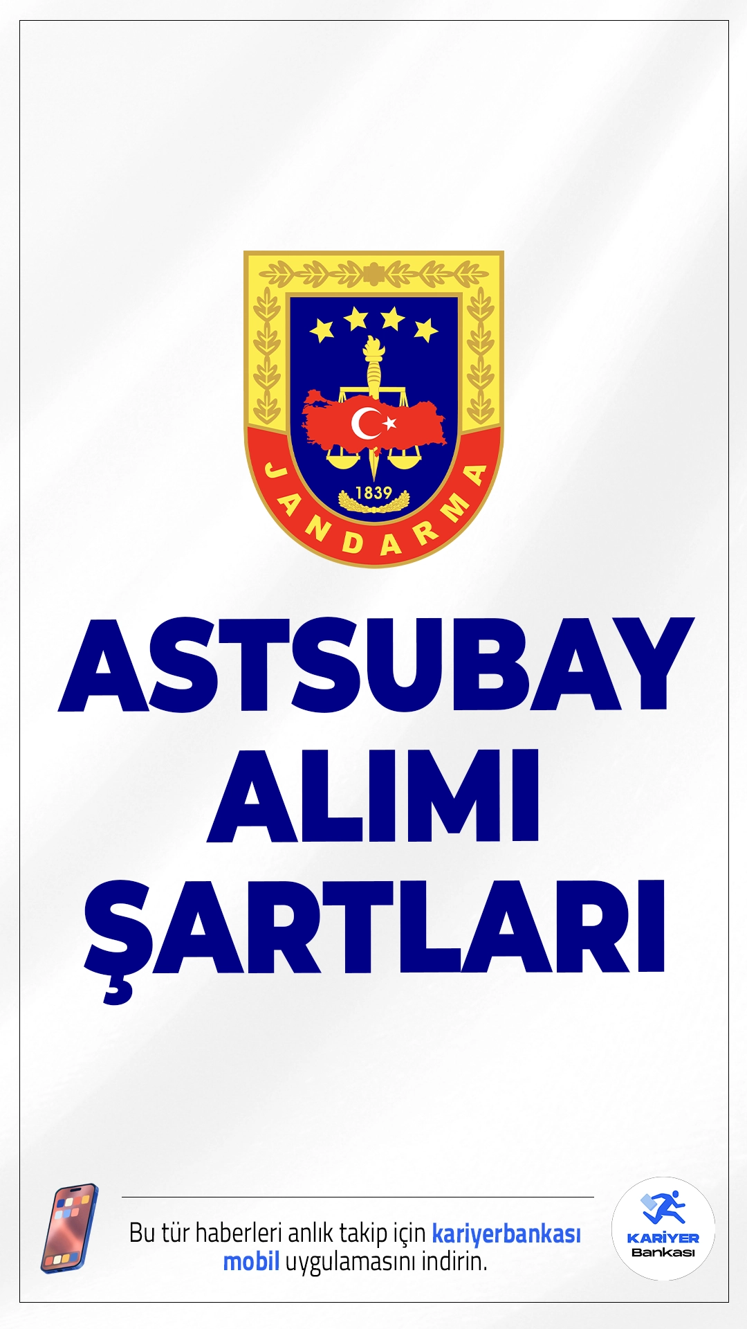 Jandarma 323 Astsubay Alımı Şartları.Jandarma Genel Komutanlığı tarafından, 2025 yılı için Jandarma Astsubay Meslek Yüksekokulu’na (JAMYO) öğrenci temini yapılacak.İlgili duyuruya göre, 283 erkek, 40 kadın öğrenci olmak üzere toplamda 323 astsubay alımı gerçekleştirilecek. Bu kontenjanların %5’i ise şehit veya vazife malulü eş ve çocuklarına ayrılmış durumda. İşte şartlar ve başvuru bilgileri...