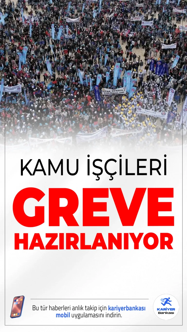 Kamu İşçilerinde Grev Kararı Netleşti.Toplu sözleşme görüşmelerinde hükümetin teklifini geri çekmesi üzerine kamu işçileri grev kararı aldı. İlk fiili grev, 1 Ağustos’ta Eti Maden’in bor işletmelerinde gerçekleşecek.