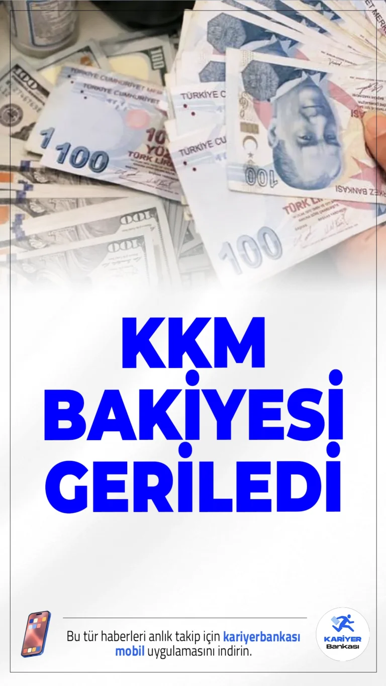 Kur Korumalı Mevduat Bakiye 14 Milyar Dolara Düştü.Türkiye Cumhuriyet Merkez Bankası (TCMB), haziran ayı itibarıyla Kur Korumalı Mevduat (KKM) hesaplarının toplam stok bakiyesinin 14 milyar dolara gerilediğini açıkladı. Böylece, döviz dönüşümlü KKM'de (DDKKM) düşüş eğilimi devam etti.