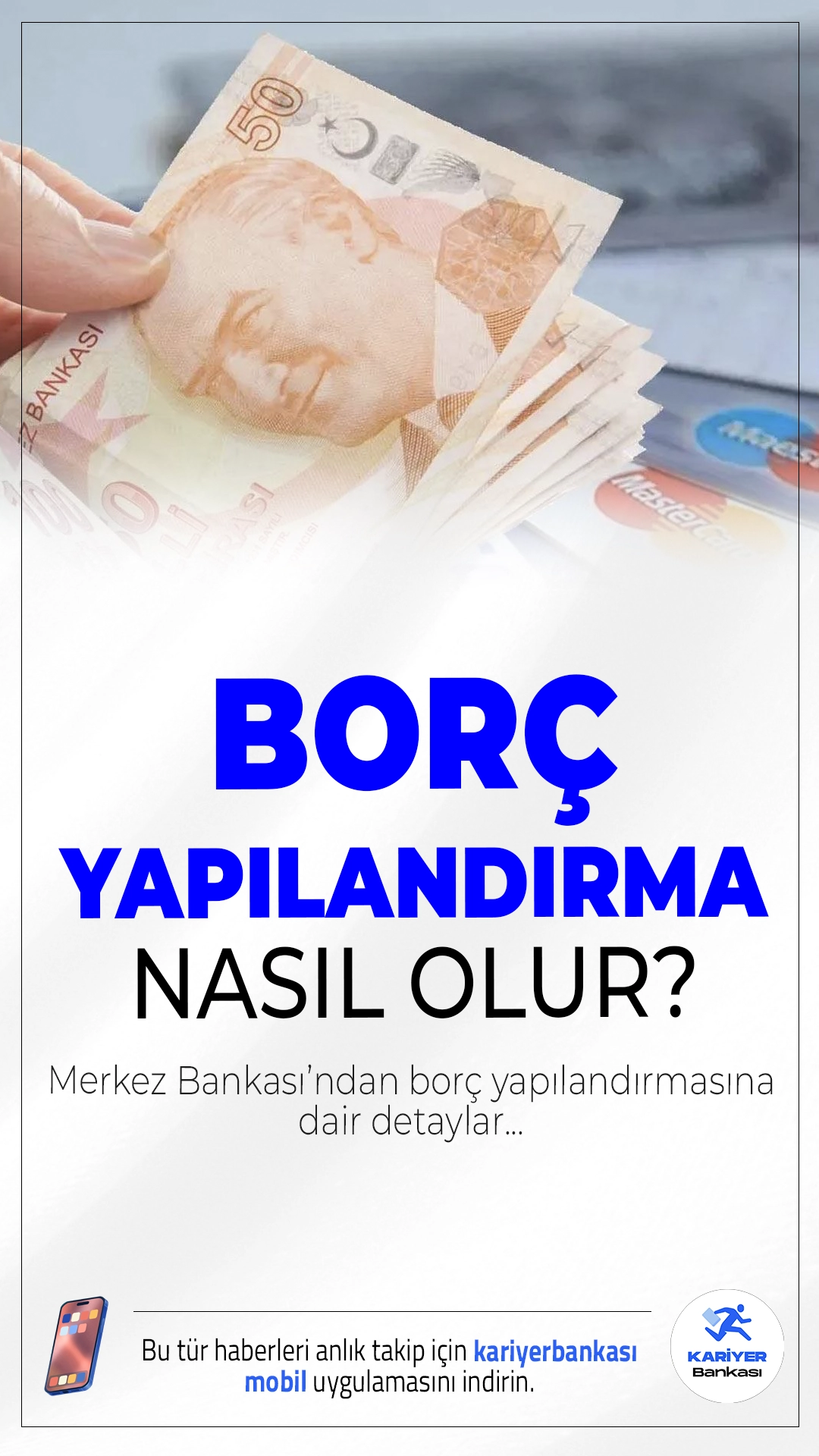 Merkez Bankası’ndan Kredi Borcu Açıklaması: Yapılandırma Nasıl Yapılacak?Kredi kartı ve ihtiyaç kredisi borçları için 48 aya kadar yapılandırma fırsatı sunuluyor. Başvuru süreci ise borçlu olunan bankalar üzerinden yürütülecek.