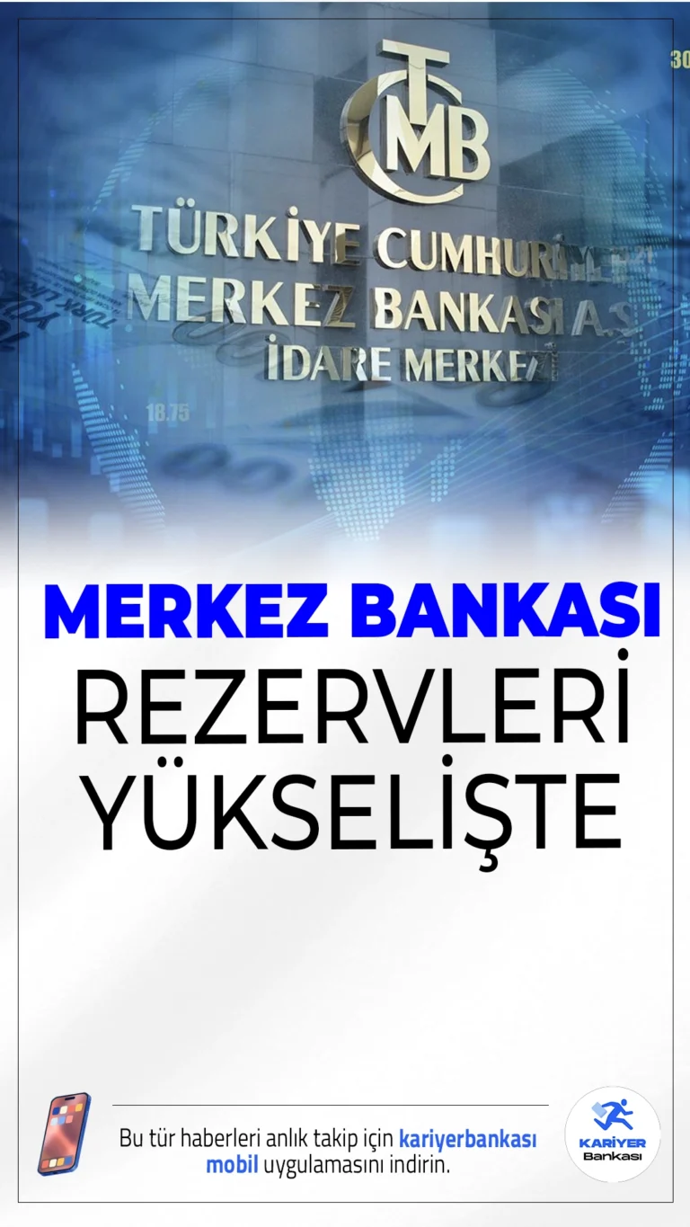 Merkez Bankası Rezervlerinde Yükseliş Devam Ediyor: Artış Ne Kadar Oldu?TCMB rezervleri art arda ikinci haftada da yükseldi. 11 Temmuz haftasında rezervlerde yaklaşık 1,5 milyar dolarlık artış hesaplandı.