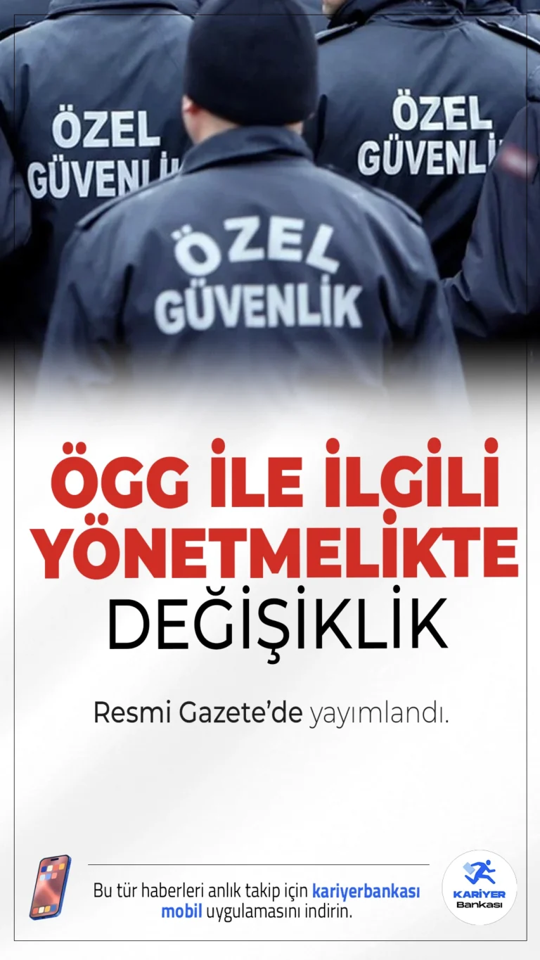 Özel Güvenlik Görevlilerinin Eğitim Şartlarında Değişiklik Yapıldı.Özel güvenlik görevlilerinin yazılı sınav ve eğitim süreçlerinde değişiklik yapıldı. Silahsız görev alacaklar için yeni değerlendirme kriterleri belirlendi.