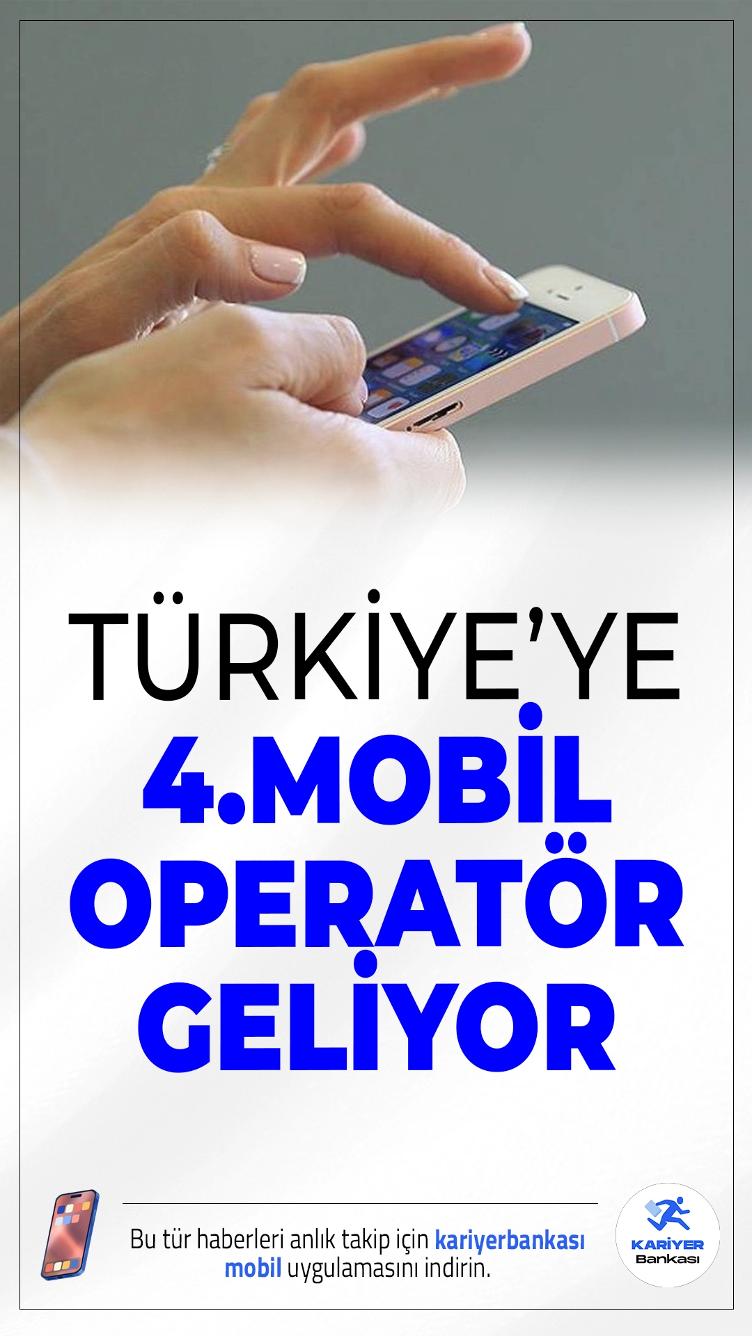Türkiye’ye 4. Mobil Operatör Geliyor.Mobil iletişimde rekabeti artıracak yeni bir dönem başlıyor. TÜRKSAT, 2026’nın ilk çeyreğinde 4. operatör olarak faaliyete geçmeye hazırlanıyor.