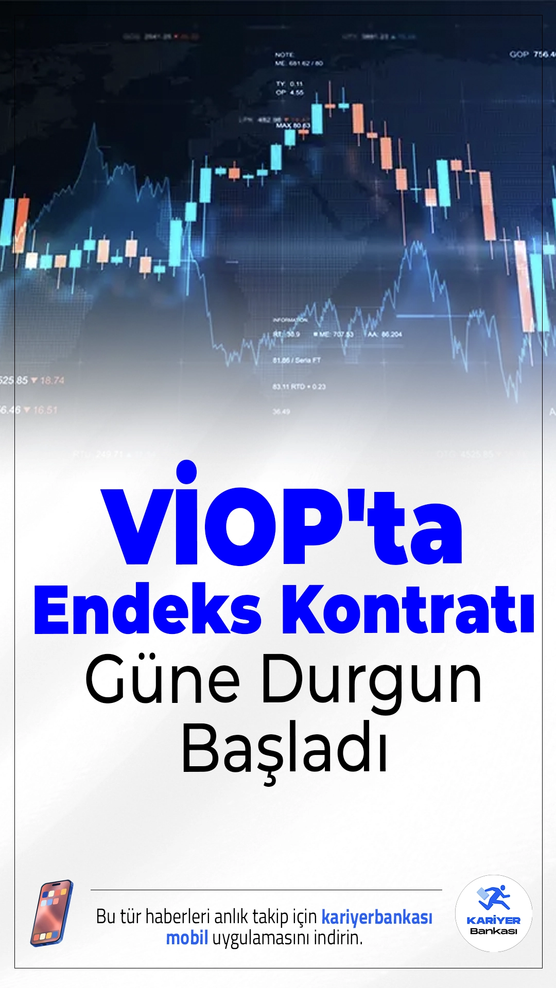 VİOP'ta Endeks Kontratı Güne Durgun Başladı.BIST 30 endeksine dayalı ağustos vadeli kontrat, güne sınırlı yükselişle 11.944,00 puandan başladı.