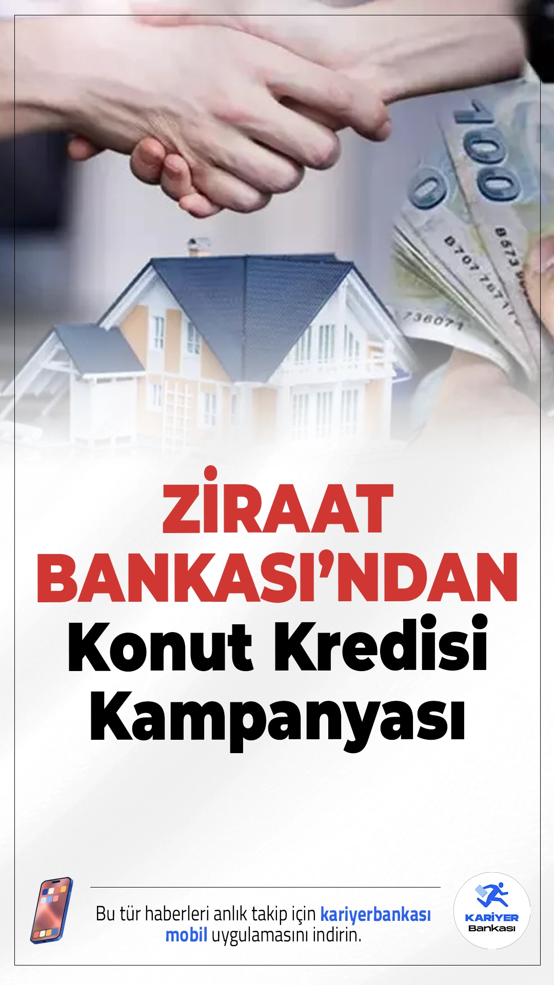 Ziraat Bankası'ndan Konut Kredisi Kampanyası.Ziraat Bankası konut kredisi faiz oranlarını düşürdü. Yeni kampanya ile vatandaşlar, önceki oranlara kıyasla her ay 3.688 TL daha az taksit ödeyebilecek.