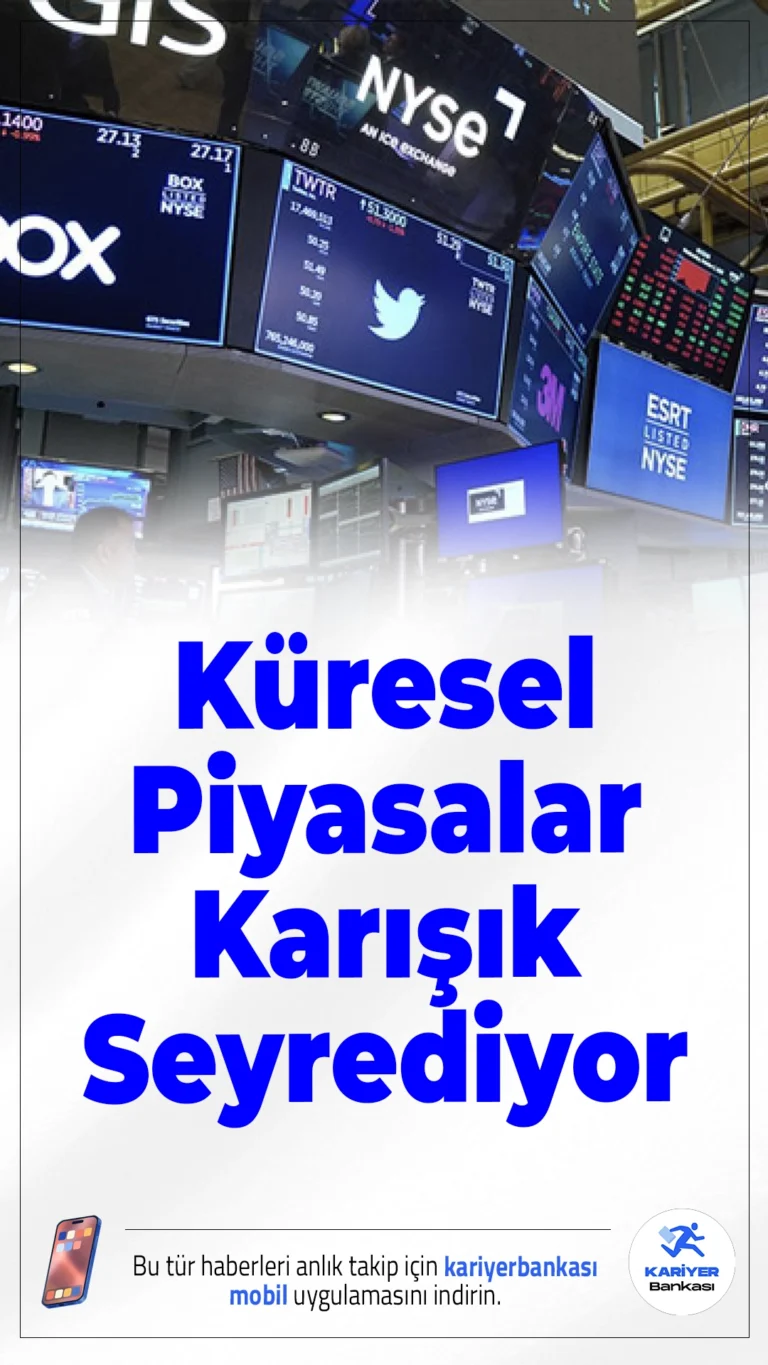 Küresel Piyasalar Karışık Seyrediyor: Gözler ABD Enflasyon Verisinde.Küresel piyasalarda, ABD’de bugün açıklanacak temmuz ayı enflasyon verisi öncesi dalgalı bir görünüm hakim.