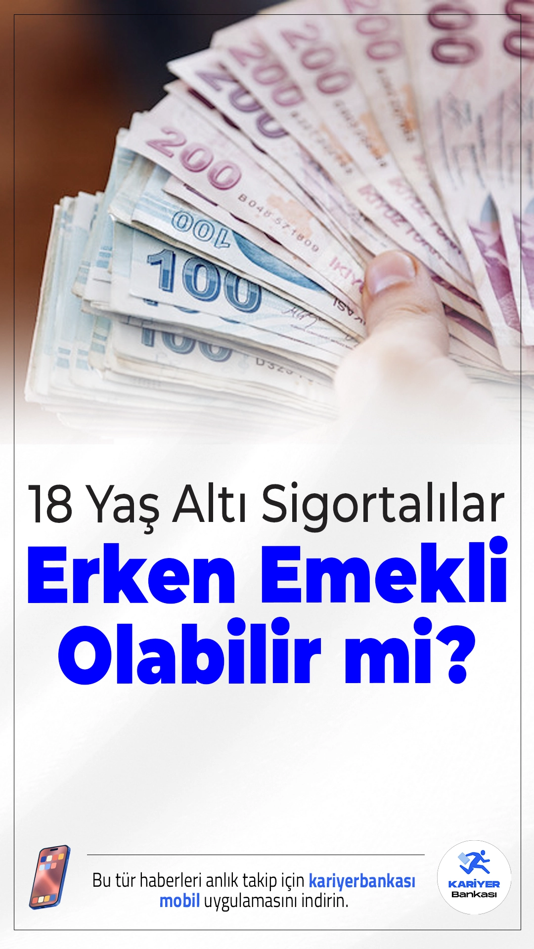 18 Yaş Altı Sigortalılar Erken Emekli Olabilir mi? Gerçekler ve Detaylar!18 yaşından önce sigortalı olanlar erken emekli olabilir mi? Ailelerin merakla sorduğu bu sorunun yanıtı sosyal güvenlik mevzuatında gizli. İşte tüm yönleriyle durumun açıklaması…