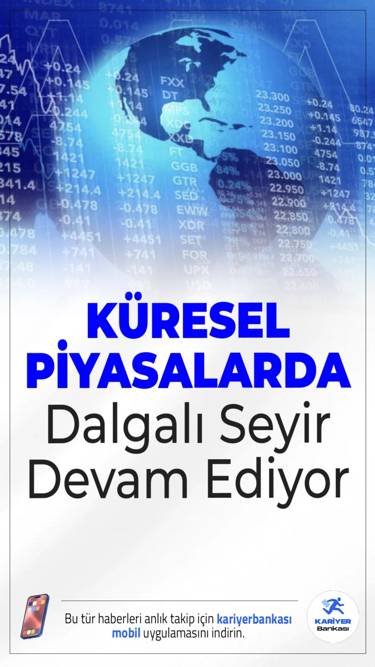 Küresel Piyasalarda Dalgalı Seyir Devam Ediyor: Gözler Üçlü Zirvede.Küresel piyasalar, Rusya-Ukrayna Savaşı'na yönelik barış beklentileri ve ABD'nin faiz politikalarına dair ipuçlarıyla karışık bir görünüm sergiliyor.