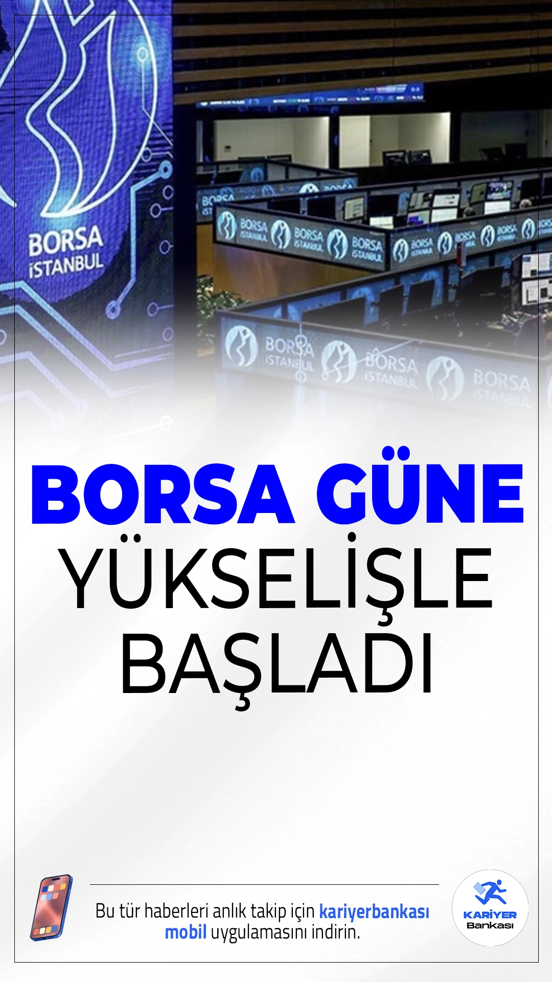 Borsa İstanbul Güne Yükselişle Başladı.BIST 100 endeksi, haftanın son işlem gününe hafif yükselişle başladı. Gün içinde açıklanacak veriler, piyasa yönünü belirleyebilir.