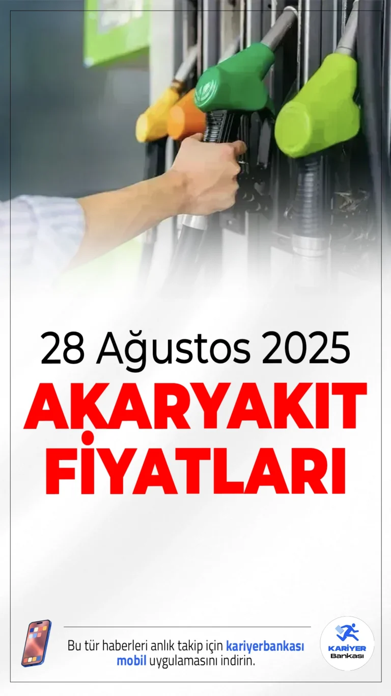 Akaryakıta Yeni Zam Geldi! İşte 28 Ağustos 2025 Güncel Akaryakıt Fiyatları.Brent petrol ve döviz kurundaki hareketlilik, akaryakıt fiyatlarını doğrudan etkiliyor. Son yapılan zamla birlikte benzinin litre fiyatı 1 lira 20 kuruş arttı. Peki İstanbul, Ankara ve İzmir’de güncel benzin, motorin ve LPG fiyatları ne kadar oldu?