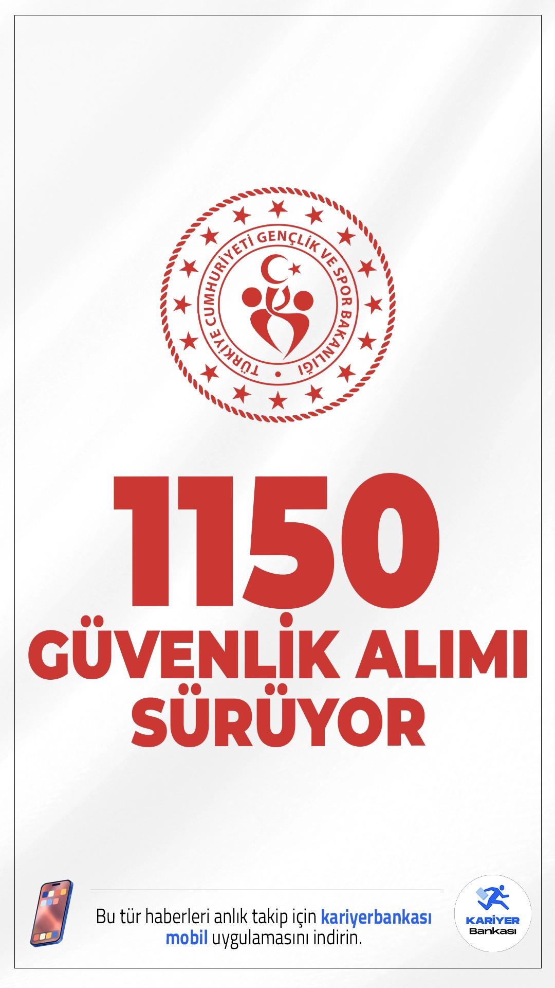 GSB 1150 Güvenlik Görevlisi Alımı Başvurusu Sürüyor.Gençlik ve Spor Bakanlığı (GSB) 1150 güvenlik alımı için başvuru işlemleri devam ediyor. İlgili alım duyurusuna göre GSB'ye ön lisans ve lisans mezunu adaylar arasından koruma ve güvenlik görevlisi alımı yapılacak. Alımlar, KPSS 2024 B grubu puanları esas alınarak, yazılı ve sözlü sınavsız gerçekleştirilecek.Başvurular 18 Ağustos'a kadar sürecek.