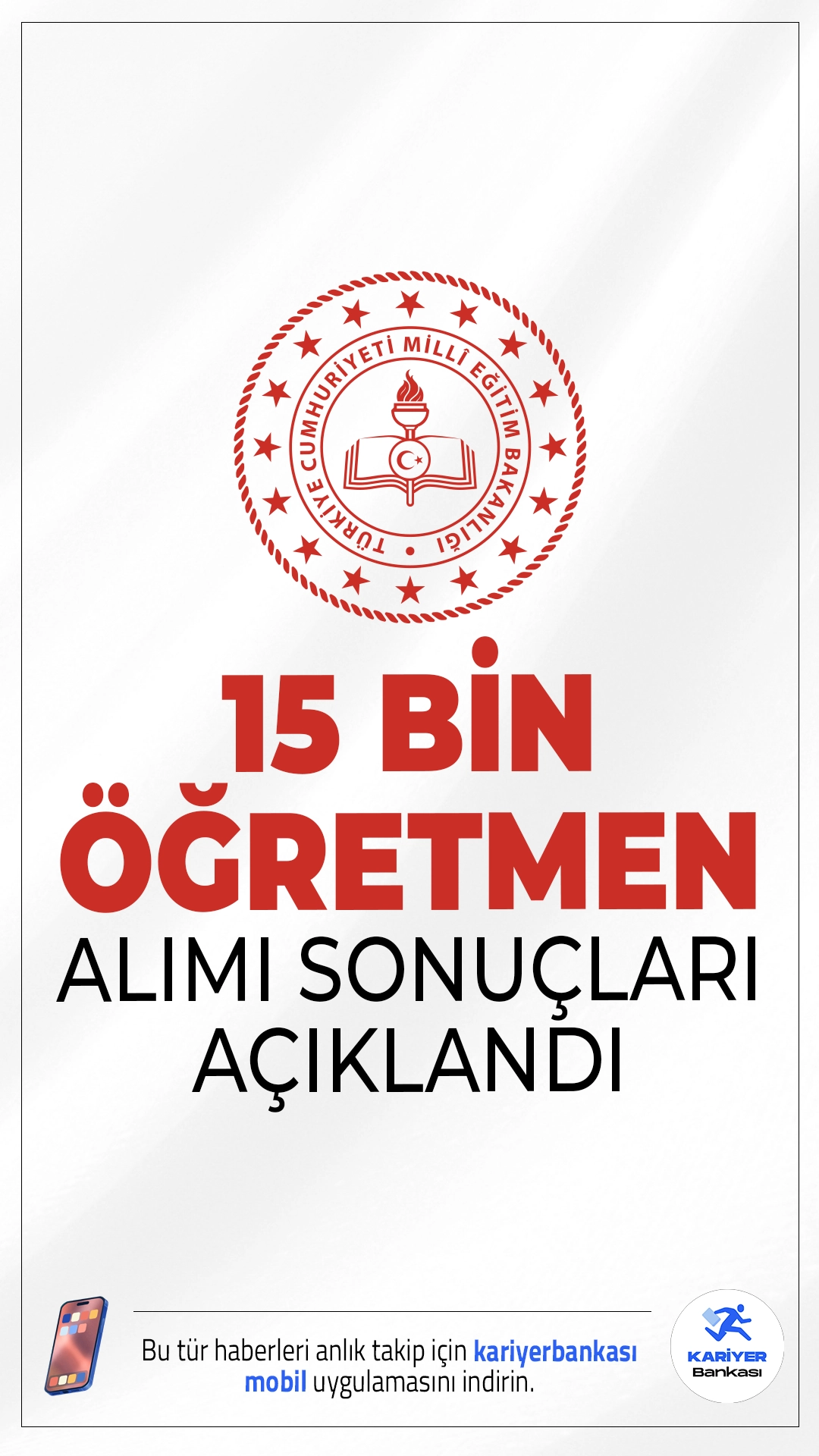 MEB 15 Bin Öğretmen Alımı Mülakat Sonuçları Açıklandı.Milli Eğitim Bakanlığı, 15 bin sözleşmeli öğretmen alımı kapsamında gerçekleştirilen sözlü sınav sonuçlarını açıkladı.