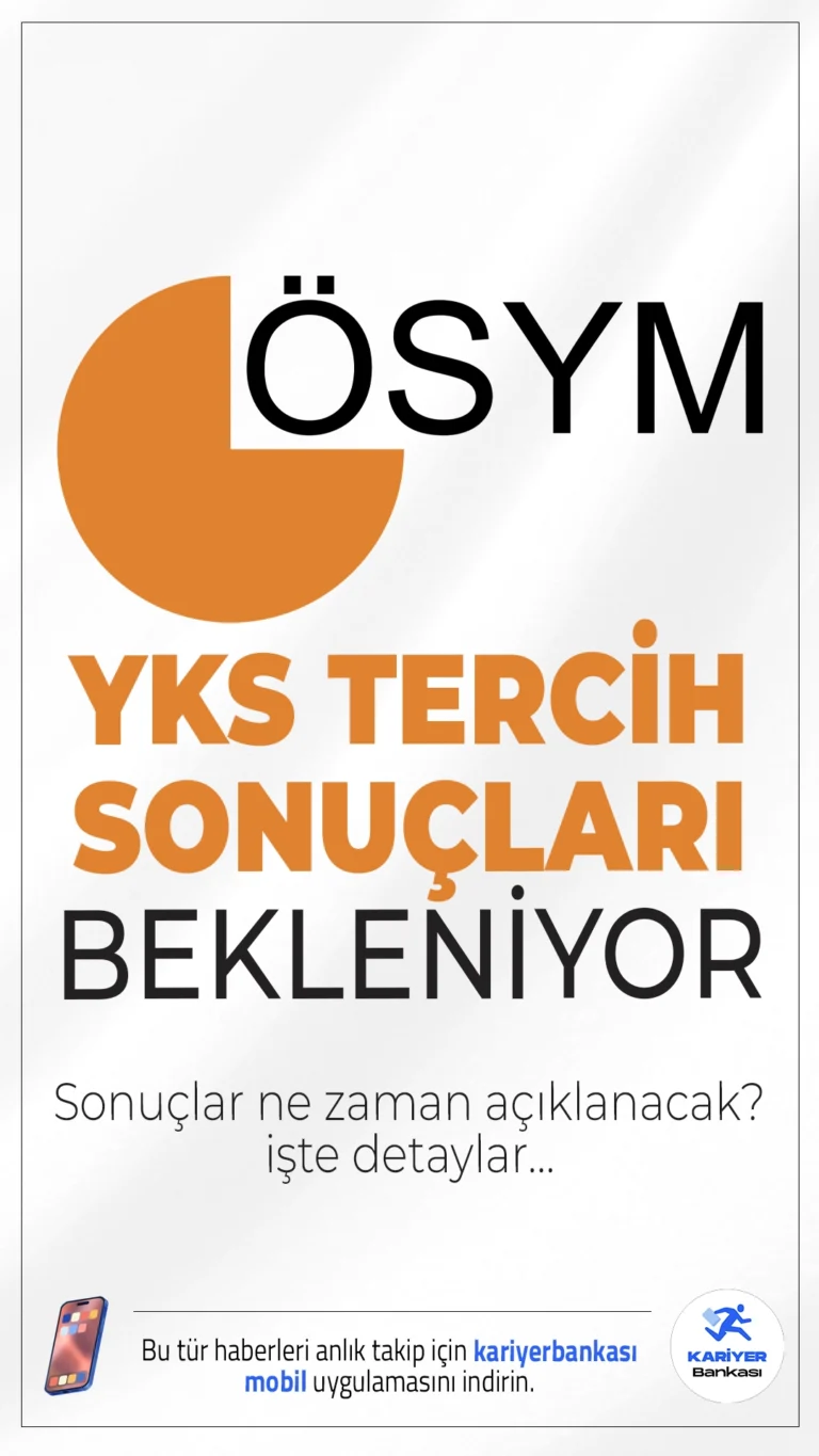 YKS Tercih Sonuçları Bekleniyor: Açıklanmasına Sayılı Günler Kaldı.2025 yılı Yükseköğretim Kurumları Sınavı (YKS) tercih sonuçları için heyecan dorukta. Milyonlarca adayın gözü 25 ya da en geç 26 Ağustos tarihine çevrilmiş durumda.