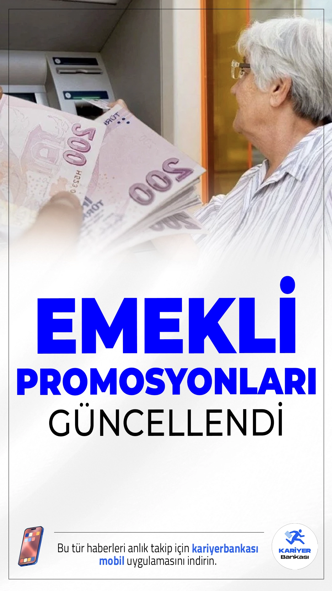 Emekli Promosyonları Güncellendi! Hangi Banka Ne Kadar Veriyor?Temmuz 2025 itibarıyla emekli maaşlarının artmasıyla birlikte bankalar promosyon yarışına girdi. Bazı bankalar 27.000 TL’ye kadar nakit ödeme yapıyor.
