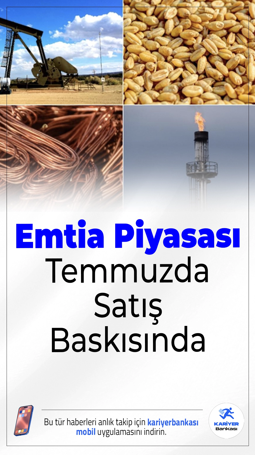 Emtia Piyasası Temmuzda Satış Baskısında: Gümüş ve Paladyum Öne Çıktı.Temmuz ayında emtia piyasası, Fed’in faiz politikası belirsizlikleri ve küresel ticaret endişeleri nedeniyle düşüş eğilimine girdi.
