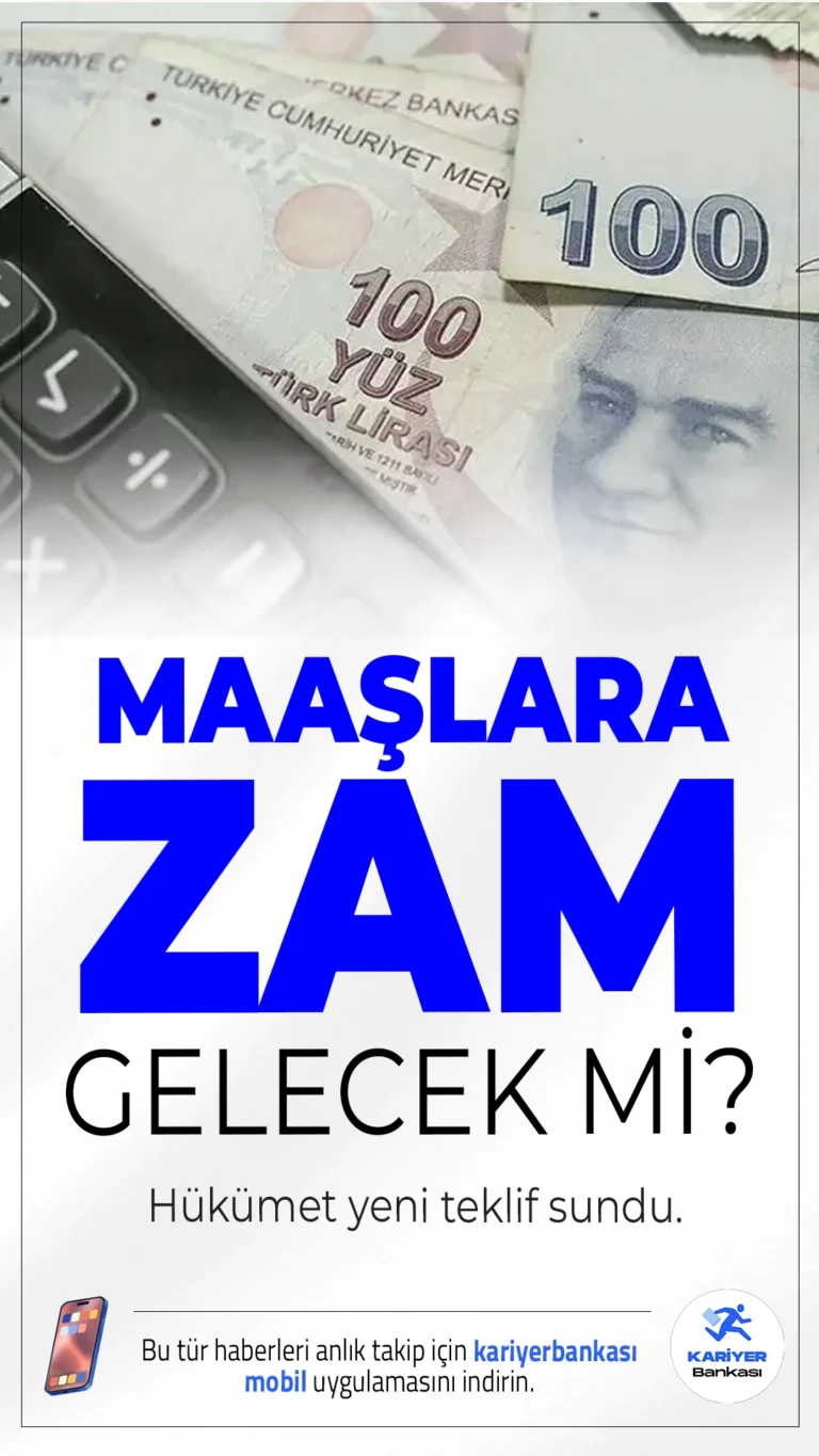 600 Bin Kamu İşçisi İçin Yeni Zam Teklifi Masada: “Olumluya Yakın”.Türk-İş Genel Başkanı Ergün Atalay, Beştepe'deki görüşme sonrası kamu işçileri için yeni zam teklifinin sunulduğunu ve sendikaların değerlendirme aşamasında olduğunu açıkladı.