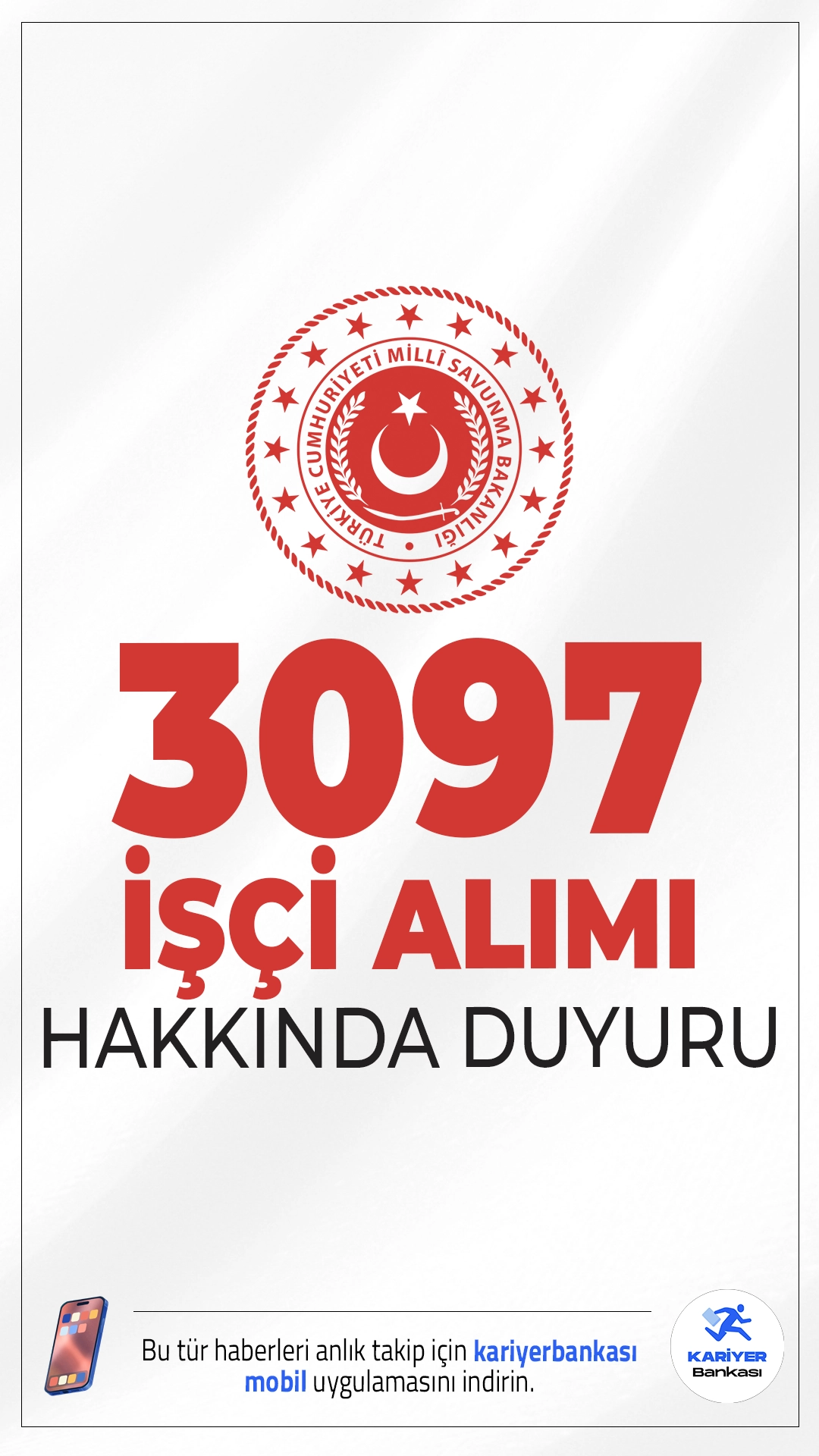 MSB 3097 Sürekli İşçi Alımı Belge Kontrol Tarihleri Açıklandı.Millî Savunma Bakanlığı (MSB) bünyesinde istihdam edilecek 3097 sürekli işçi için kura çekimi tamamlandı. Adaylar, belirlenen tarihlerde belge kontrolüne katılacak.