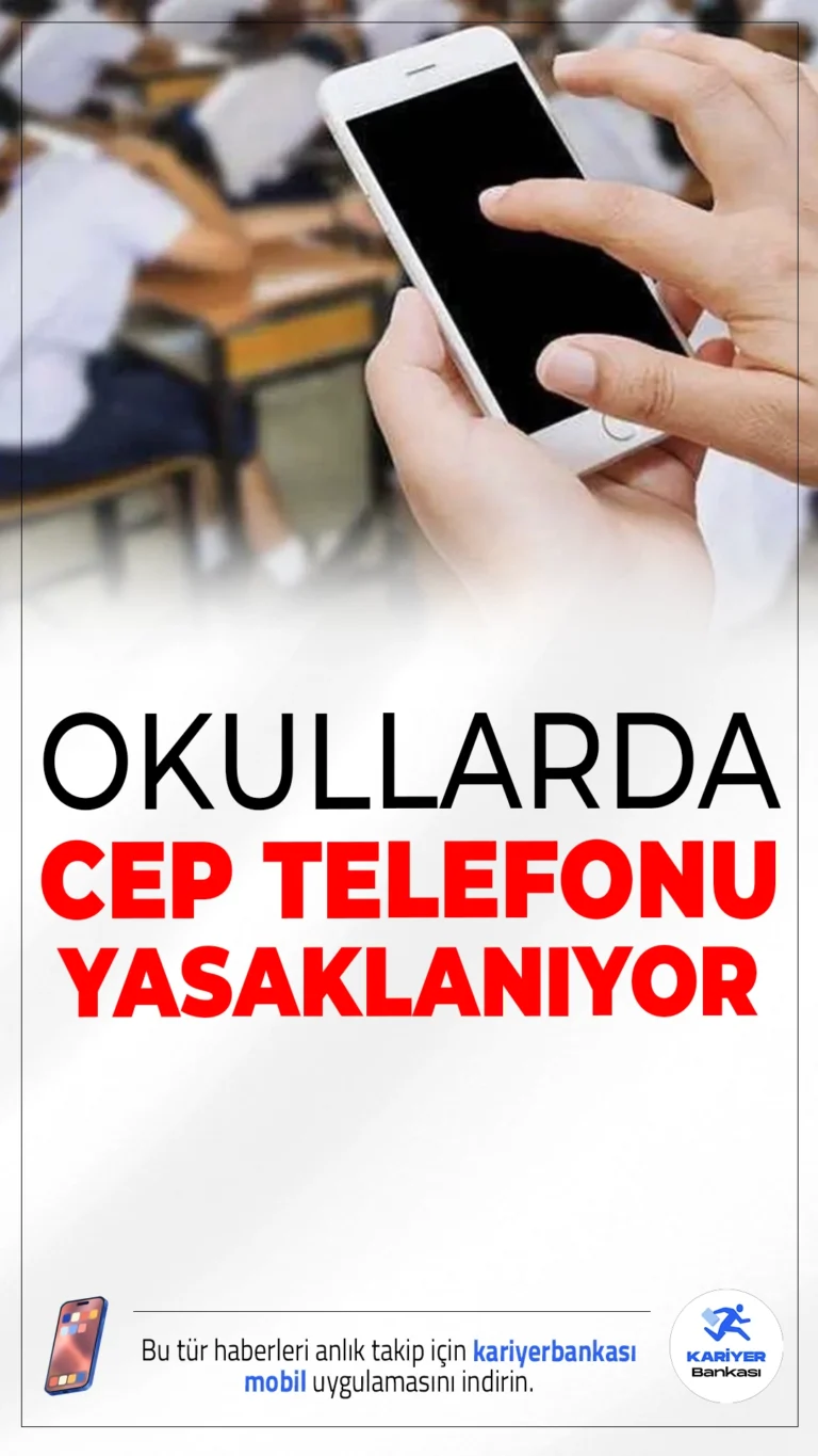 Okullarda Cep Telefonunu Yasaklıyor.Güney Kore, dijital bağımlılıkla mücadelede önemli bir adım attı. 2026'dan itibaren öğrenciler sınıflarda cep telefonu kullanamayacak.
