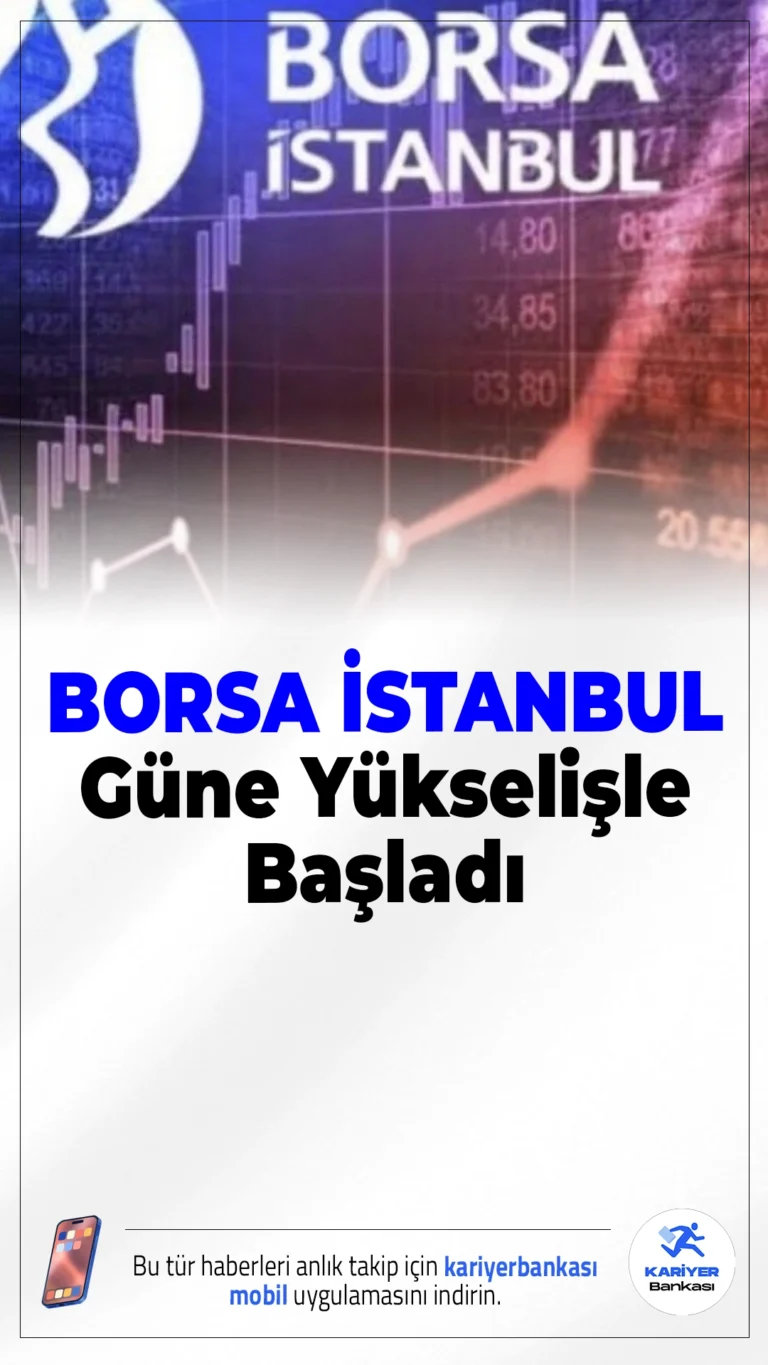 Borsa İstanbul Haftaya Yükselişle Başladı.Borsa İstanbul'da BIST 100 endeksi, haftanın ilk işlem gününe yüzde 0,61 artışla başladı. Yatırımcıların gözü Fed kararlarında.
