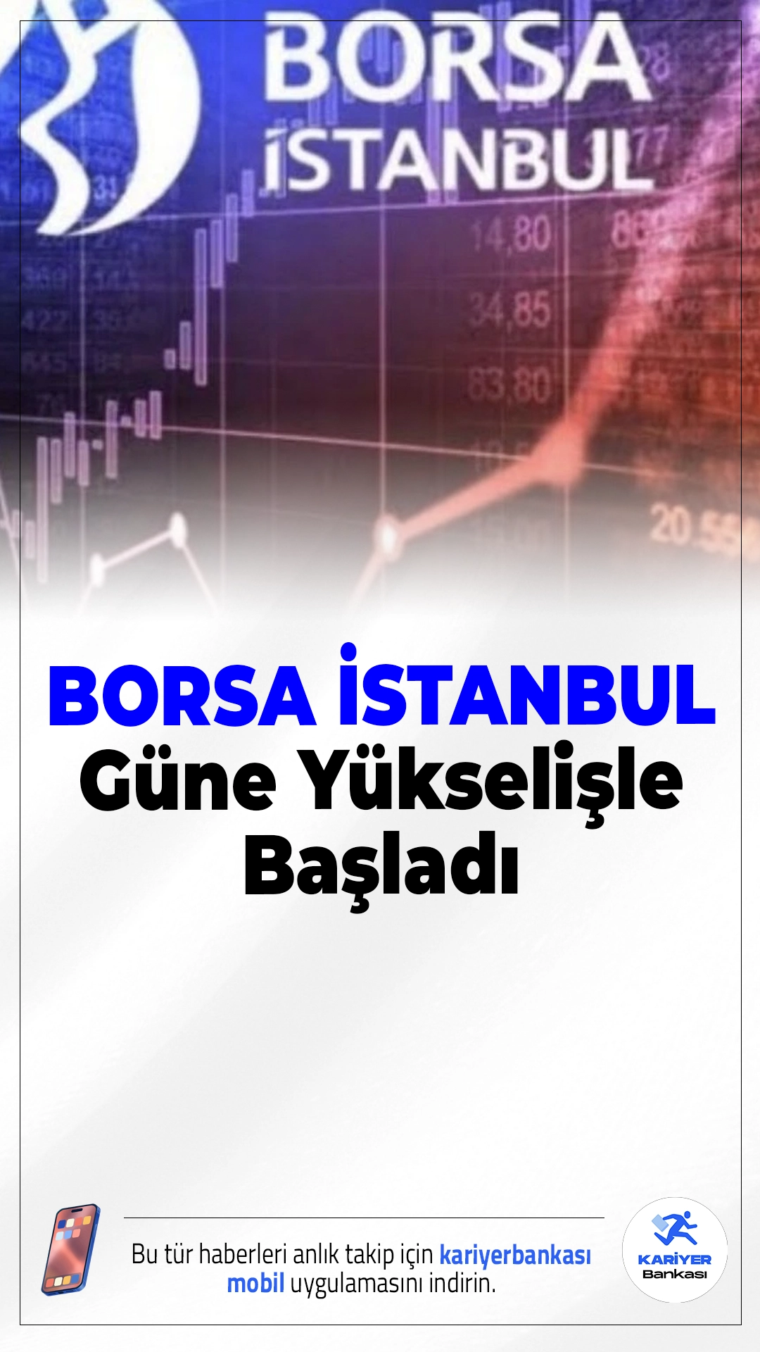 Borsa İstanbul Haftaya Yükselişle Başladı.Borsa İstanbul'da BIST 100 endeksi, haftanın ilk işlem gününe yüzde 0,61 artışla başladı. Yatırımcıların gözü Fed kararlarında.