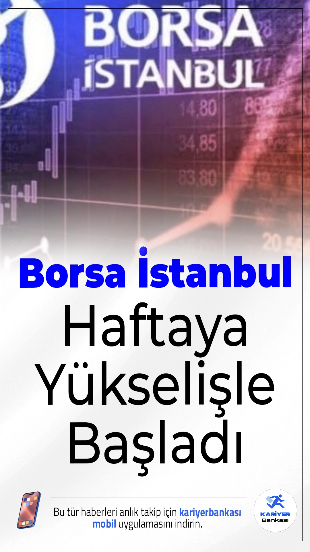 Borsa İstanbul Haftaya Yükselişle Başladı: Bankacılık Zirvede.Borsa İstanbul'da BIST 100 endeksi haftaya güçlü bir başlangıç yaparak 11.533,23 puana yükseldi. Endekste bankacılık sektörü öne çıktı.