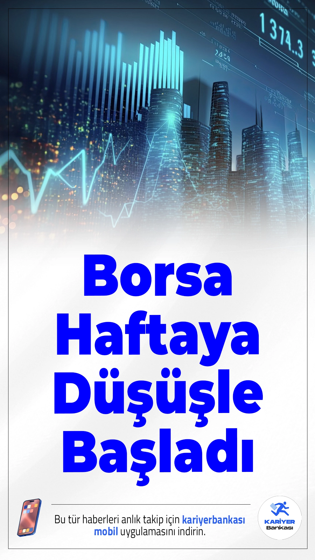 Borsa Haftaya Düşüşle Başladı.Haftaya negatif başlangıç yapan BIST 100 endeksi, 11.112 puan seviyesine geriledi. Küresel piyasalar pozitif seyrini sürdürürken, yurtiçinde ekonomik veriler ve teknik seviyeler ön planda.