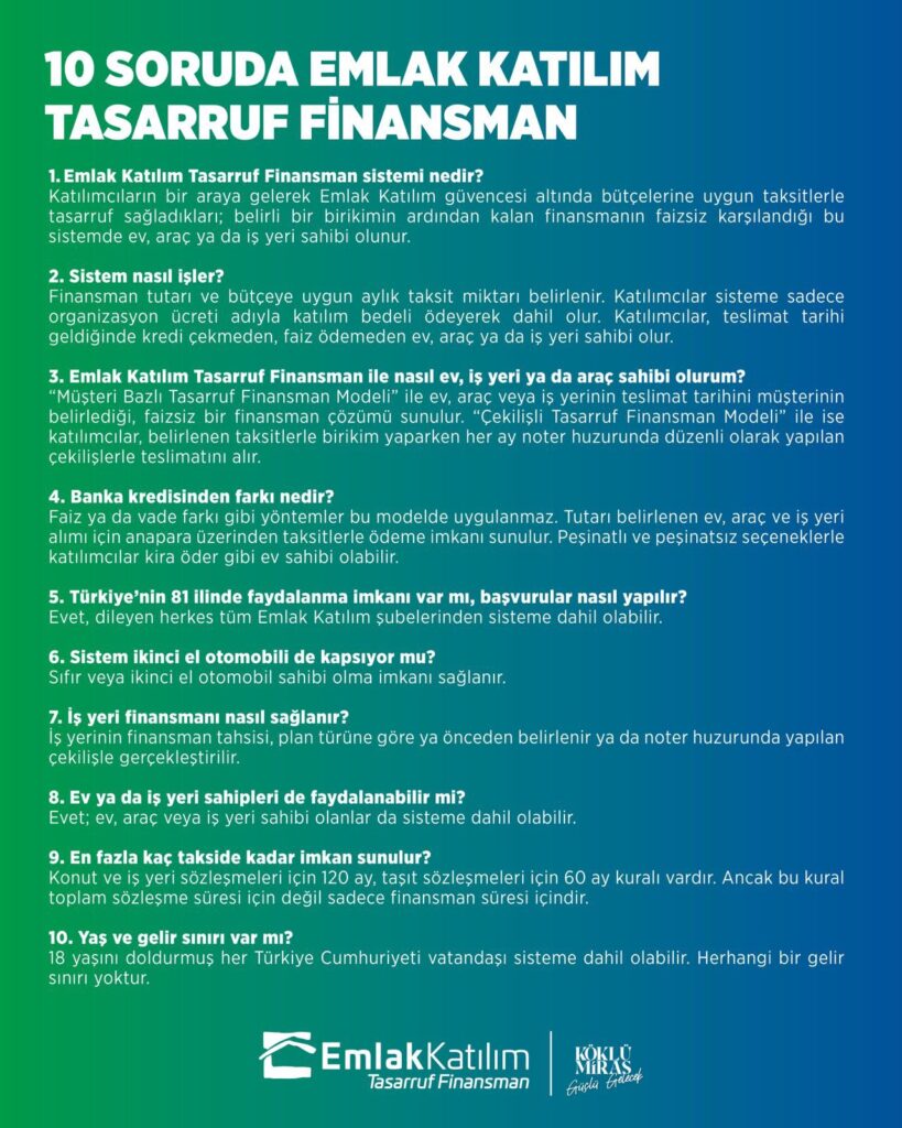 81 İlde Faizsiz Ev