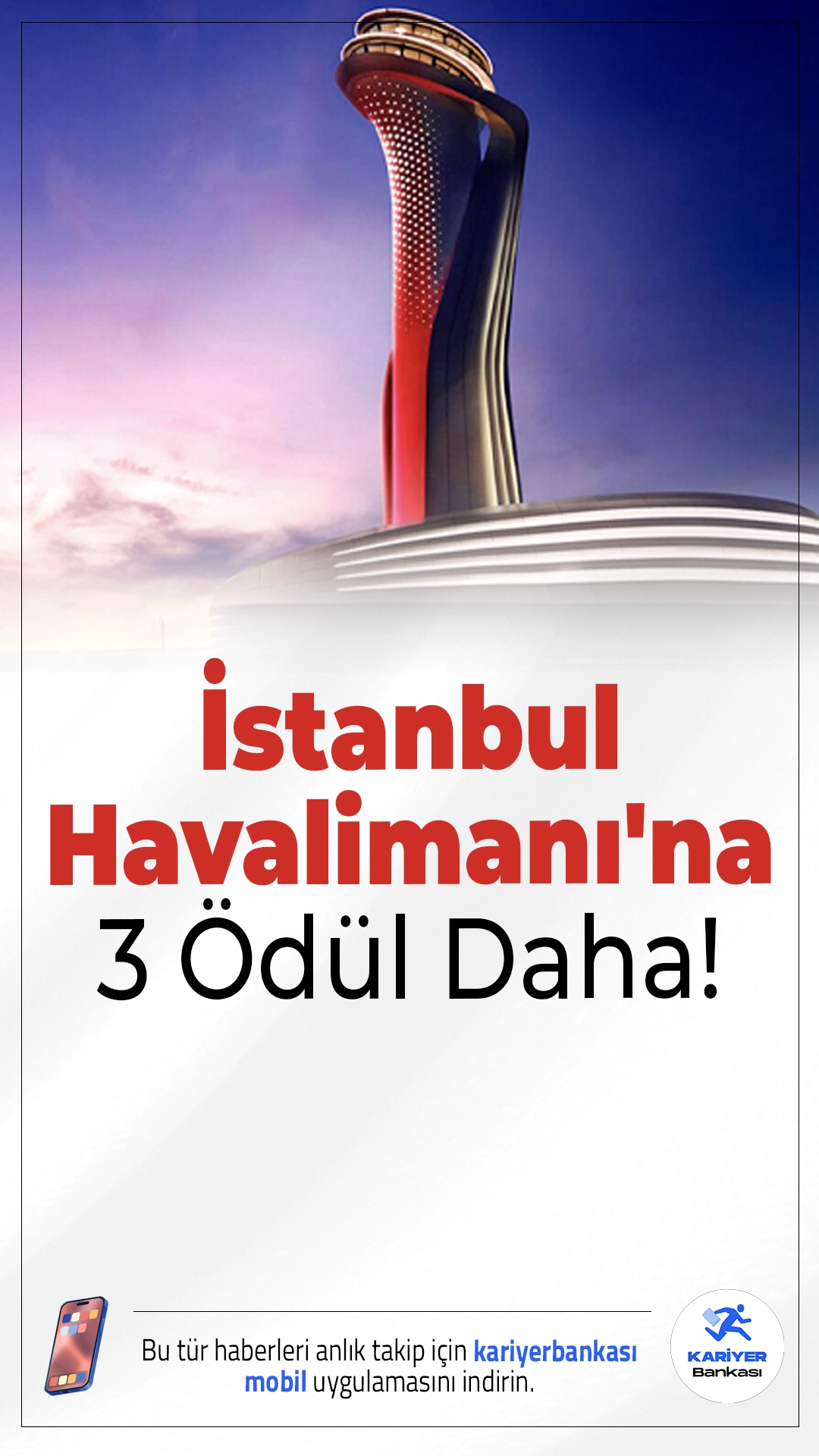 İstanbul Havalimanı'na Uluslararası Arenada 3 Büyük Ödül!Avrupa’nın en iyi havalimanı seçilen İstanbul Havalimanı, müşteri deneyimi ve eğitimde de dünya çapında başarıya ulaştı.