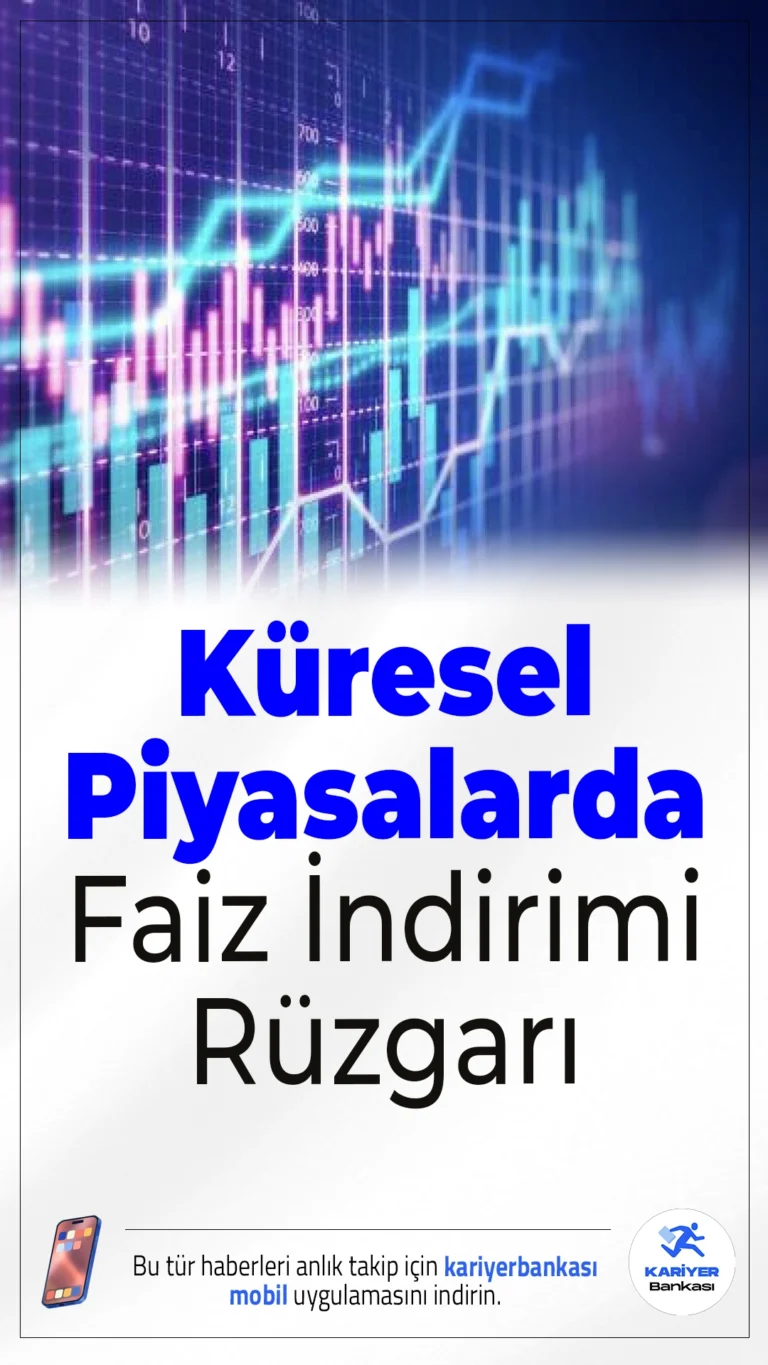 Küresel Piyasalarda Faiz İndirimi Rüzgarı.Küresel piyasalarda ABD Merkez Bankası'nın (Fed) yıl sonuna kadar faiz indirimine gideceği beklentisi, risk iştahını artırarak endekslerde rekor seviyeleri beraberinde getirdi.