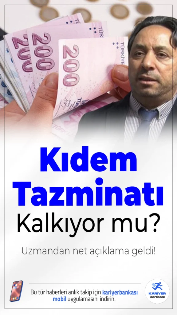 Kıdem Tazminatı Kalkıyor mu? Uzmandan TES Hakkında Net Açıklama!Kıdem tazminatının kaldırılacağı iddialarına Sosyal Güvenlik Başuzmanı İsa Karakaş'tan net yanıt geldi. İşte detaylar...