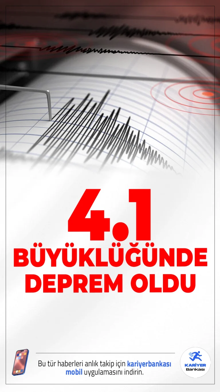 Ankara'da 4.1 Büyüklüğünde Deprem Meydana Geldi.Ankara'nın Kalecik ilçesi, sabah saatlerinde meydana gelen 4.1 büyüklüğündeki depremle sarsıldı. Depremin derinliği 11.08 km olarak ölçüldü.
