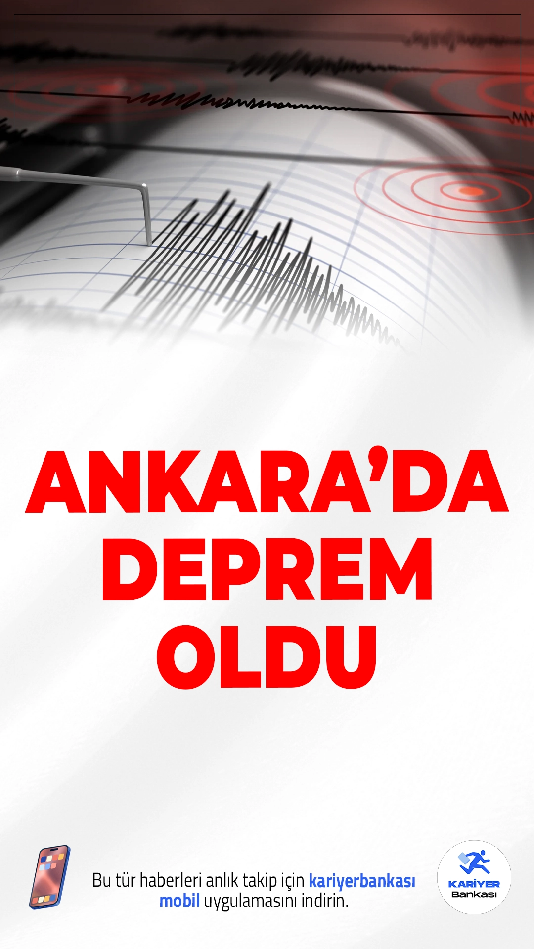 Ankara'da 3.5 Büyüklüğünde Deprem Meydana Geldi.Ankara'nın Kalecik ilçesi 11 Eylül 2025 akşamı 3.5 büyüklüğünde bir depremle sarsıldı. Depremin merkez üssü ve detayları AFAD tarafından paylaşıldı.