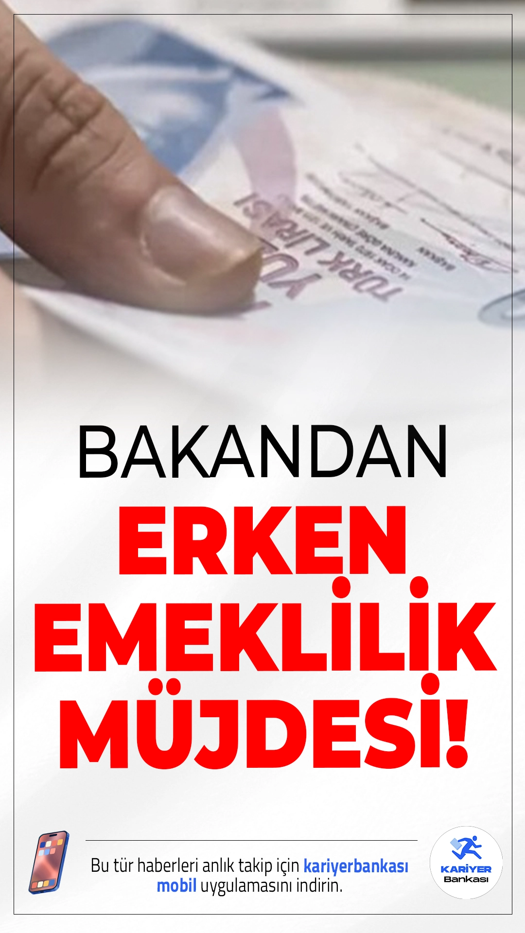 5 Yıl Erken Emeklilikte Geri Sayım Başladı! Küçük Esnafa 7200 Prim Günü Müjdesi.Çalışma ve Sosyal Güvenlik Bakanı Vedat Işıkhan, milyonlarca Bağ-Kur’luyu ilgilendiren erken emeklilik düzenlemesi için 2026'nın ilk yarısını işaret etti. Düzenleme ile prim günü 9000’den 7200’e düşecek.
