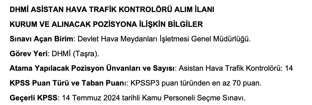 dhmi personel alımı 2025