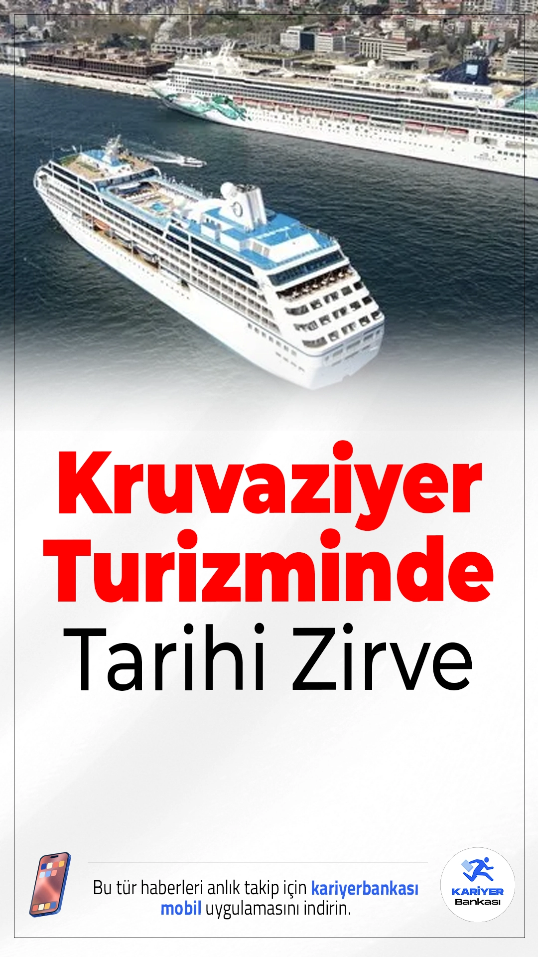 Kruvaziyer Turizminde Tarihi Zirve: 8 Ayda 1,5 Milyon Yolcu Ağırladık.Türkiye, 2025’in ilk sekiz ayında kruvaziyer turizminde 1,5 milyon yolcuyla son 12 yılın en yüksek seviyesine ulaştı.