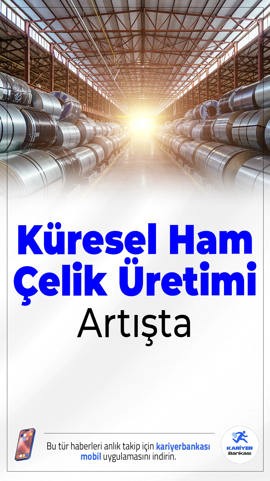 Küresel Ham Çelik Üretimi Artışta: Türkiye Zirveye Yaklaşıyor.Küresel ham çelik üretimi Ağustos 2025’te geçen yılın aynı ayına göre %0,3 artarak 145,3 milyon tona ulaştı. Türkiye’nin üretimi ise dikkat çekici bir artışla 3,4 milyon tona çıktı.