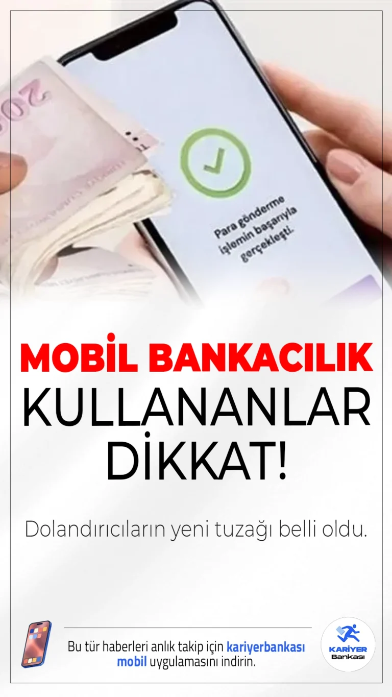 Dolandırıcıların Yeni Tuzağı: 'Ödeme İste' ile Hesap Boşaltma.Mobil bankacılığın sunduğu kolaylıklar dolandırıcıların hedefi haline geldi. Yeni yöntemleriyle özellikle yaşlıları hedef alan dolandırıcılar, "ödeme iste" özelliğini kötüye kullanarak vatandaşları mağdur ediyor.