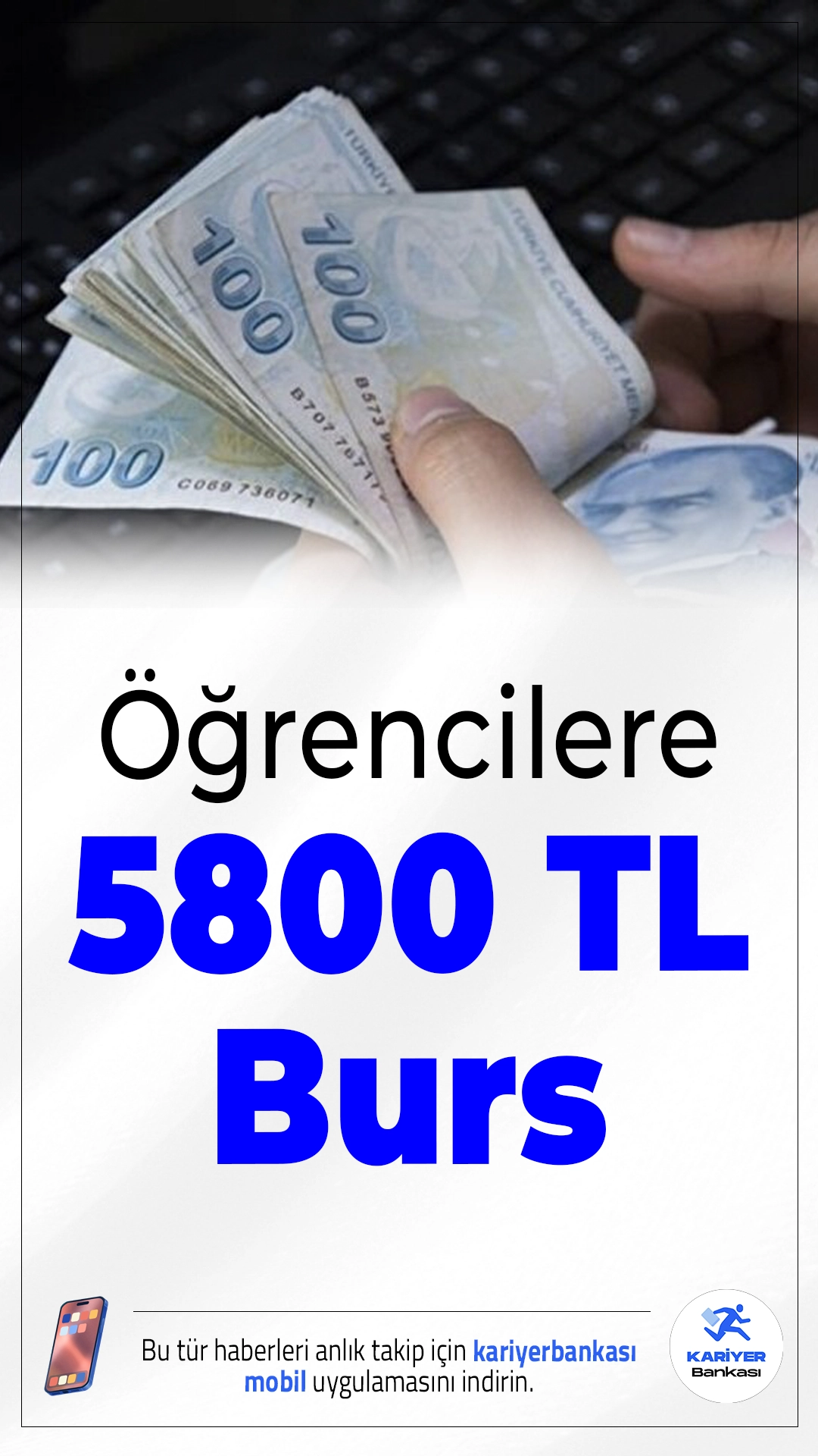 Üniversitelilere 5800 TL Burs Fırsatı: TEV Başvuruları Başladı.Üniversite öğrencilerine aylık 5800 TL destek sağlayan Türk Eğitim Vakfı (TEV) burs başvuruları 9 Ekim 2025’e kadar devam edecek.