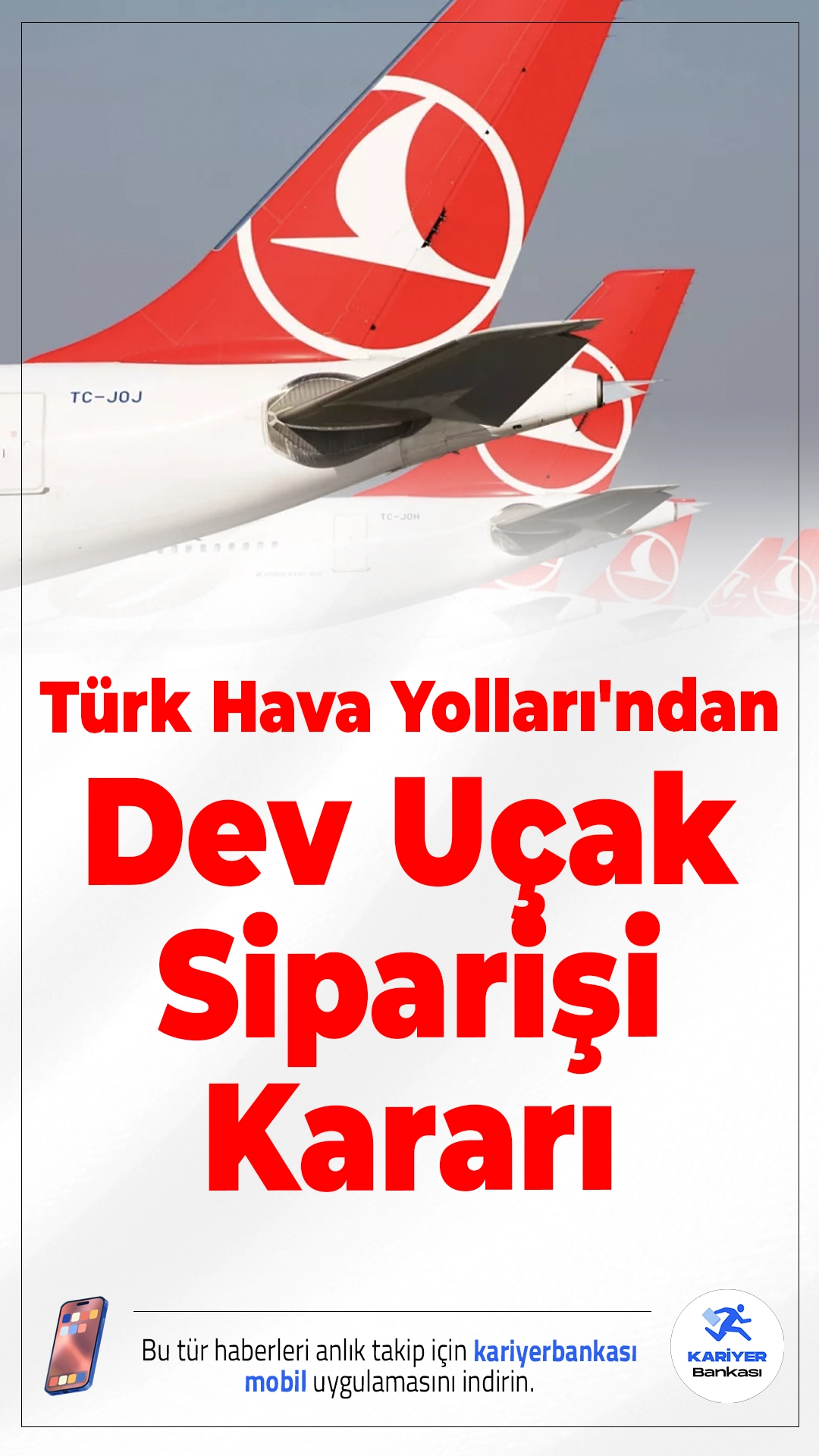 Türk Hava Yolları’ndan Tarihi Uçak Siparişi.Türk Hava Yolları, Boeing'den 75 yeni nesil uçak alımı için dev bir adım attı. 2035’e kadar filonun tamamen yenilenmesi hedefleniyor.