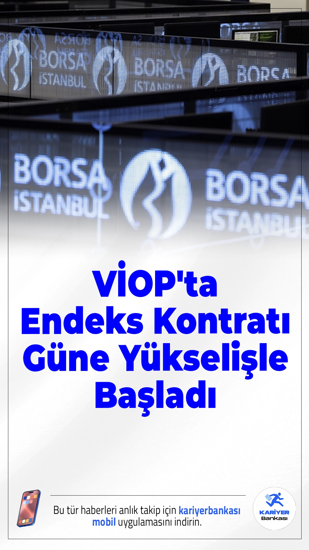 VİOP'ta Ekim Vadeli Endeks Kontratı Güne Yükselişle Başladı.Borsa İstanbul Vadeli İşlem ve Opsiyon Piyasası'nda BIST 30 endeksine dayalı ekim vadeli kontrat, yeni güne hafif yükselişle başladı.